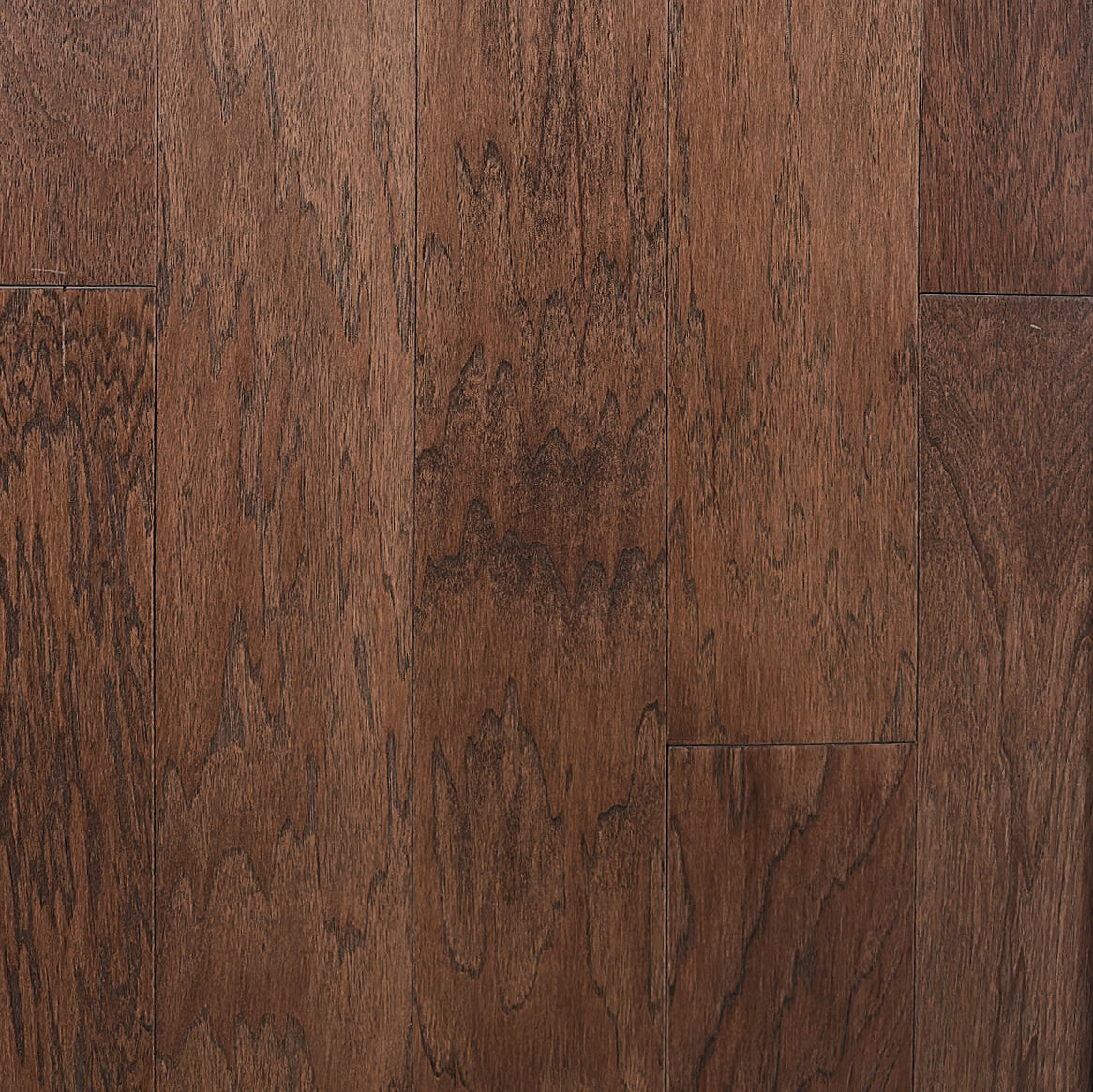 Cantrell Hickory Wire-Brushed Engineered Hardwood