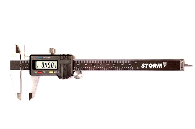Central Tools 3C301 Storm Digital Caliper Range: 0-6"/0-150mm