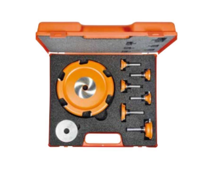 7-piece Crown Molding Router Bit Set