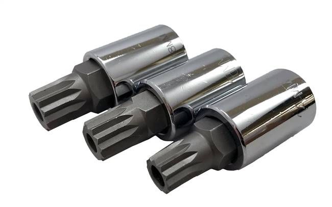 CTA 2095 Set Triple Sq Tamper Proof 3 Pc