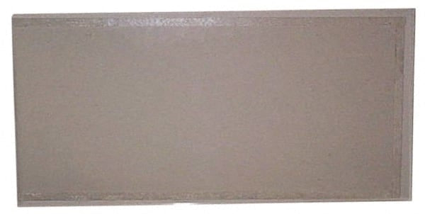 Cyclone 2001 10" x 25" x 1/4" Sandblaster Acrylic Window for Model 4040