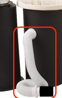 Cyclone DC15106 Dust Vac Hose, 2-1/2" x 6'