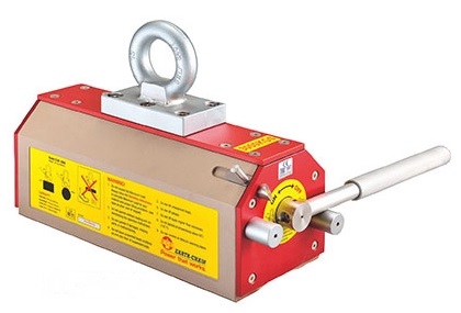 Techniks ELM-3000 EZ-Lift Rare Earth Lifting Magnet, 6,600 lbs Plate, 3,960 lbs Round