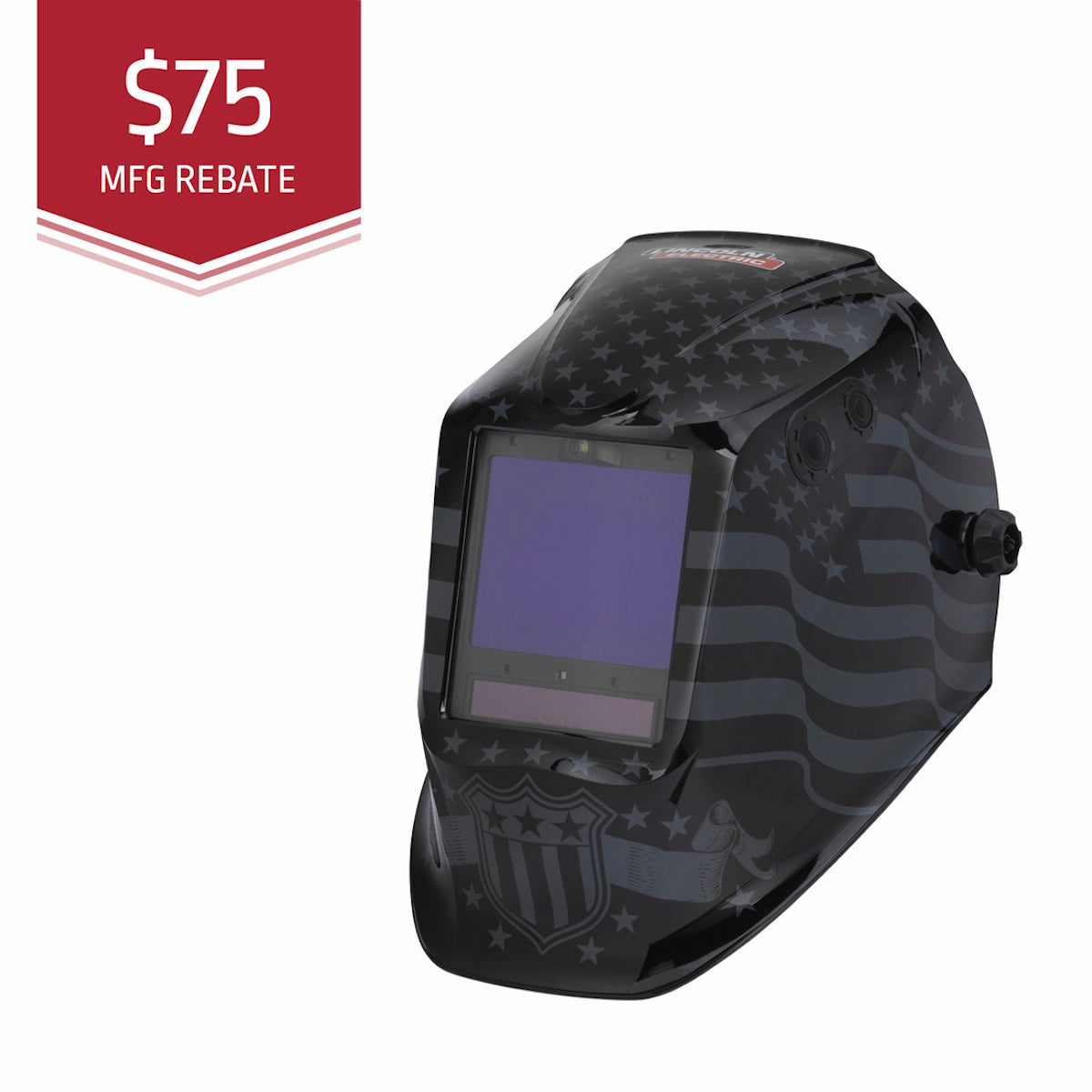 Lincoln Viking 3350 ADV Series Star Spangled Welding Helmet (K5559-5)