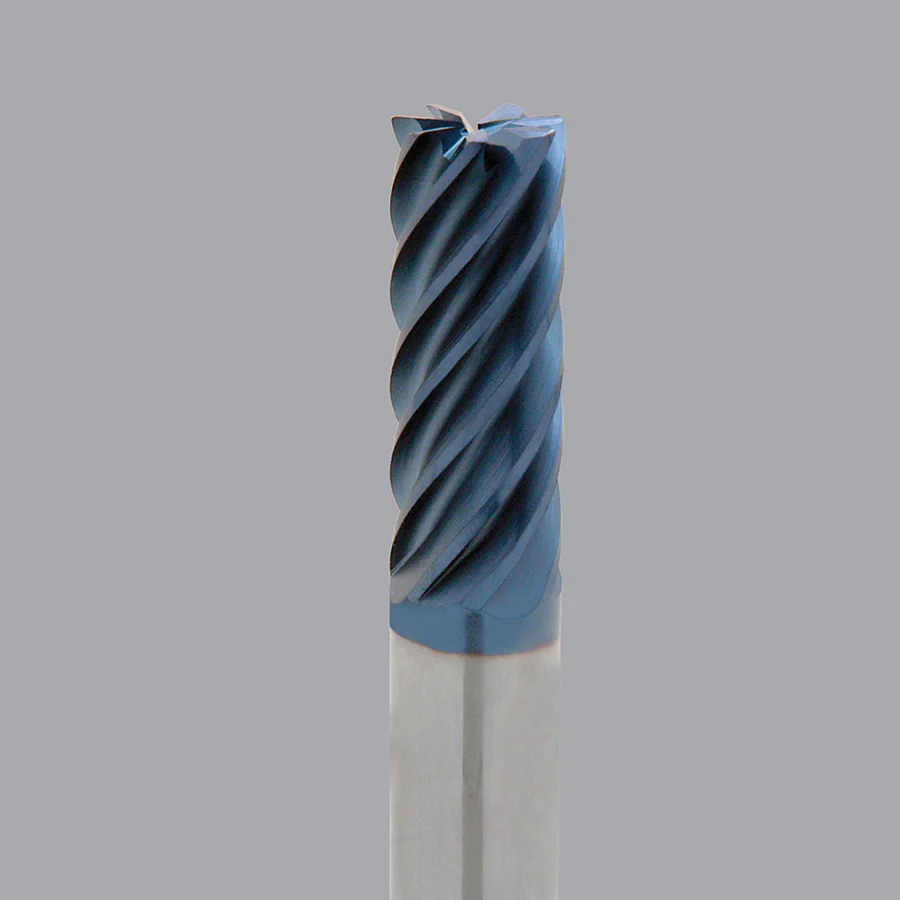 Onsrud EMC700109 Solid Carbide end mill 7FL 1/2 x 1-1/4 x 3 OAL 0.015 CR For ISO S, ISO M, Titanium, Stainless Steel, 1/2 Shank, ESG Coated