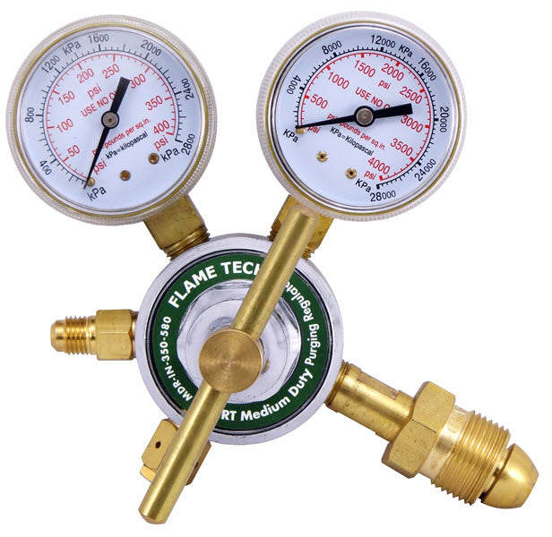Flame Tech Nitrogen Regulator - Purging/Testing MDR-IN-350-580