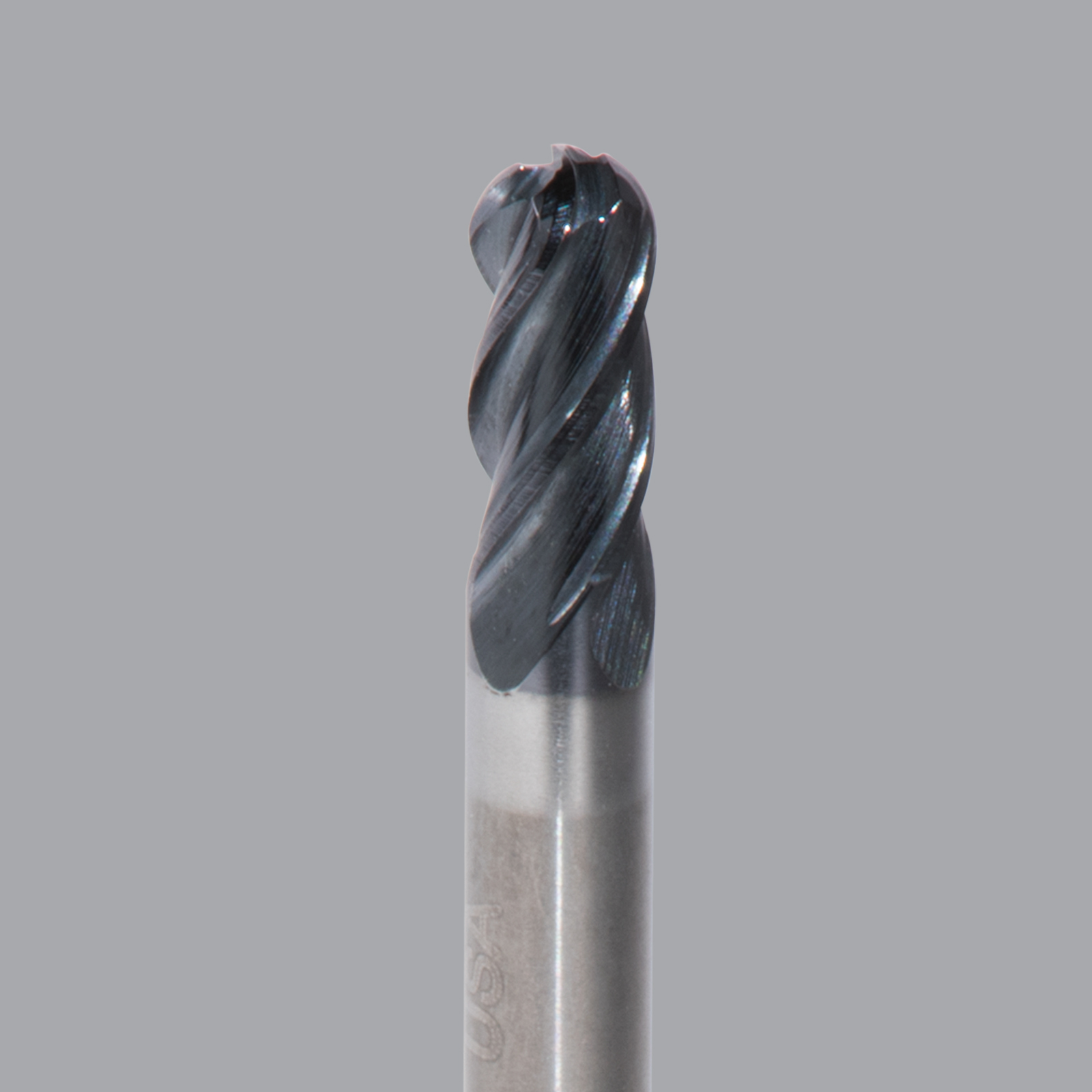 Onsrud MXB2650500W Solid Carbide end mill 4FL 1/8 x 1/4 x 2 OAL For ISO S, ISO M, ISO P, Titanium, Stainless Steel, Steel, 1/8 Shank, ESG Coated
