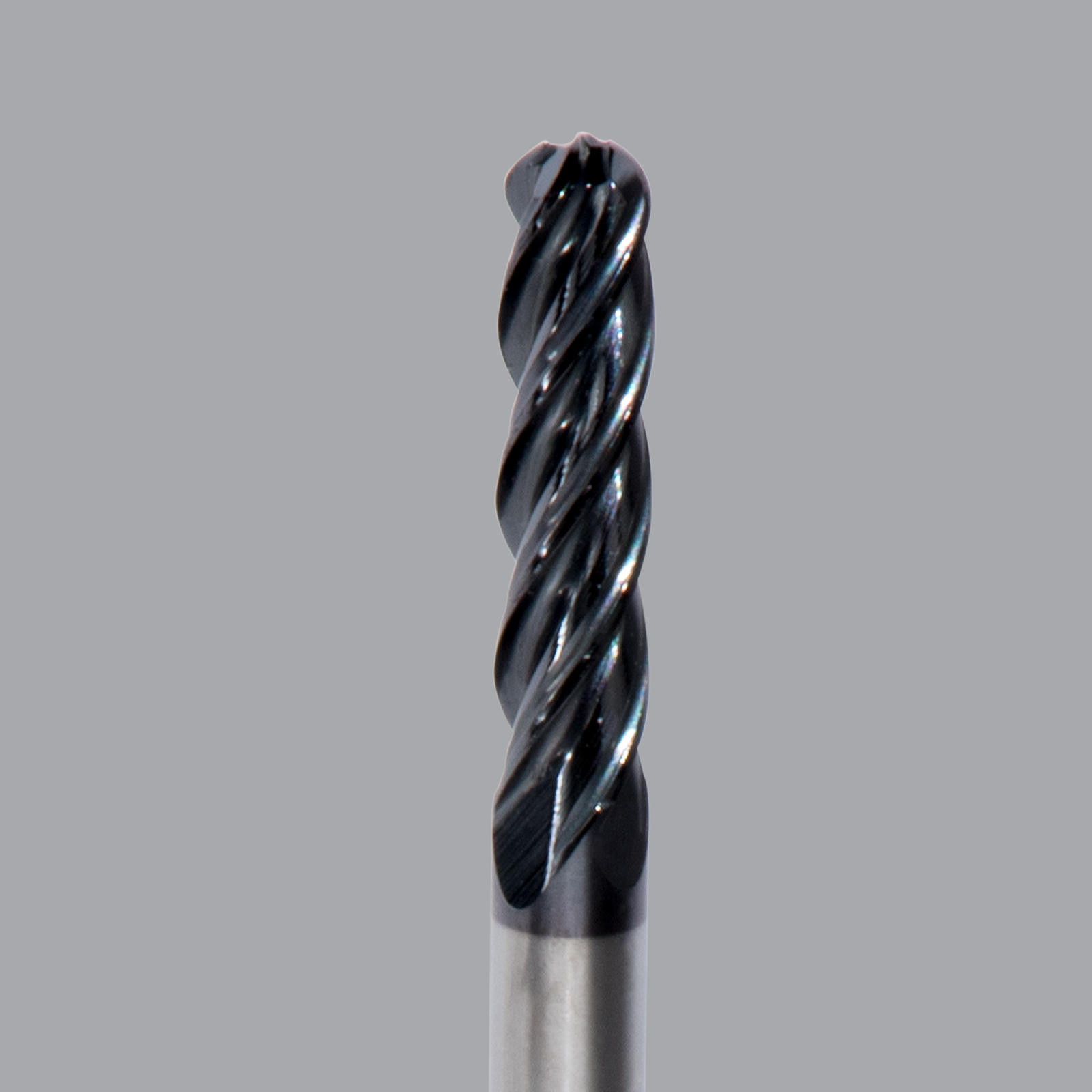 Onsrud MXB2650501 Solid Carbide end mill 4FL 1/8 x 1/2 x 2-1/2 OAL Ball CR For ISO S, ISO M, ISO P, Titanium, Stainless Steel, Steel, 1/8 Shank, ESG Coated