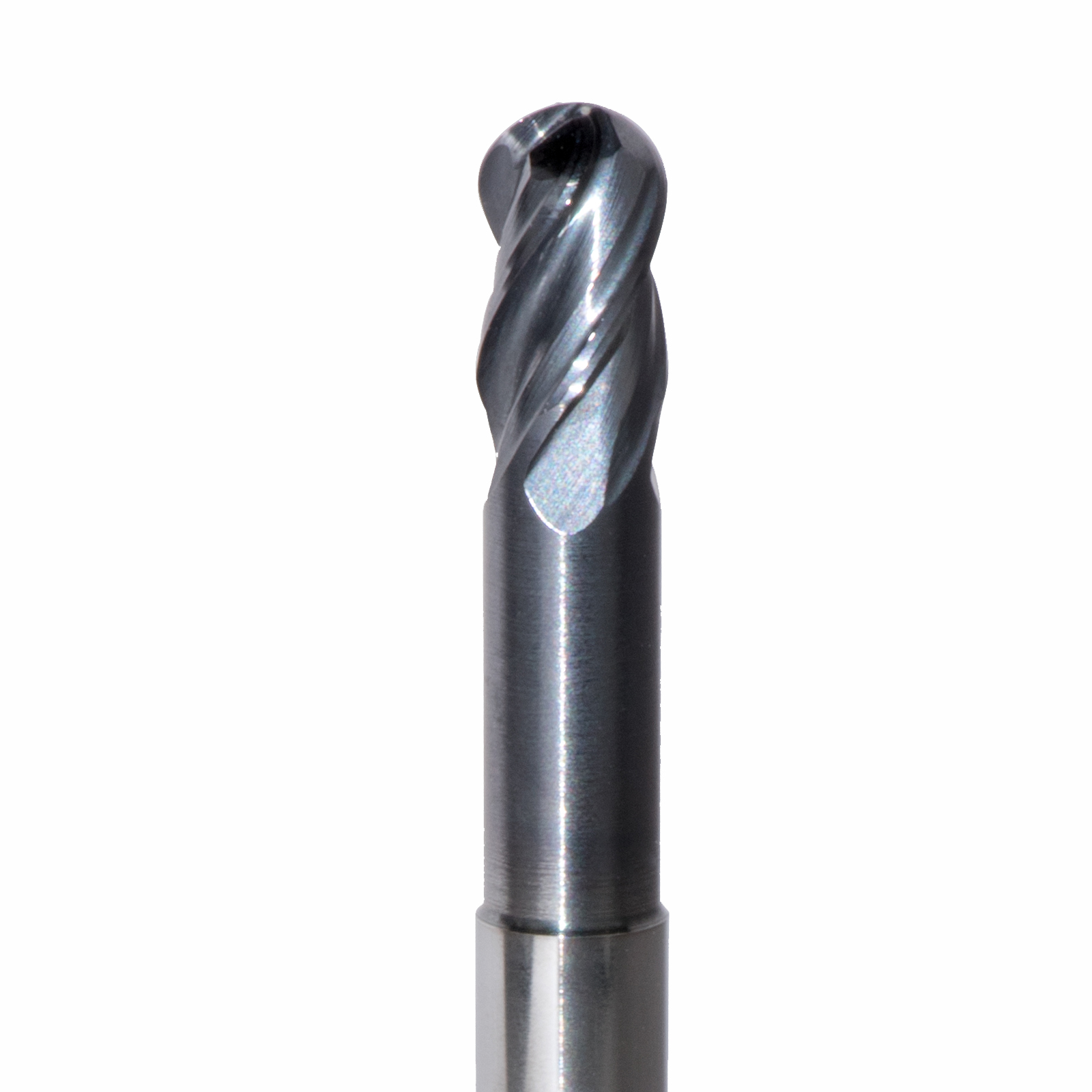 Onsrud MXB2650507 Solid Carbide end mill 4FL 3/16 x 1/4 x 3 OAL Ball CR For ISO S, ISO M, ISO P, Titanium, Stainless Steel, Steel, 3/16 Shank, ESG Coated