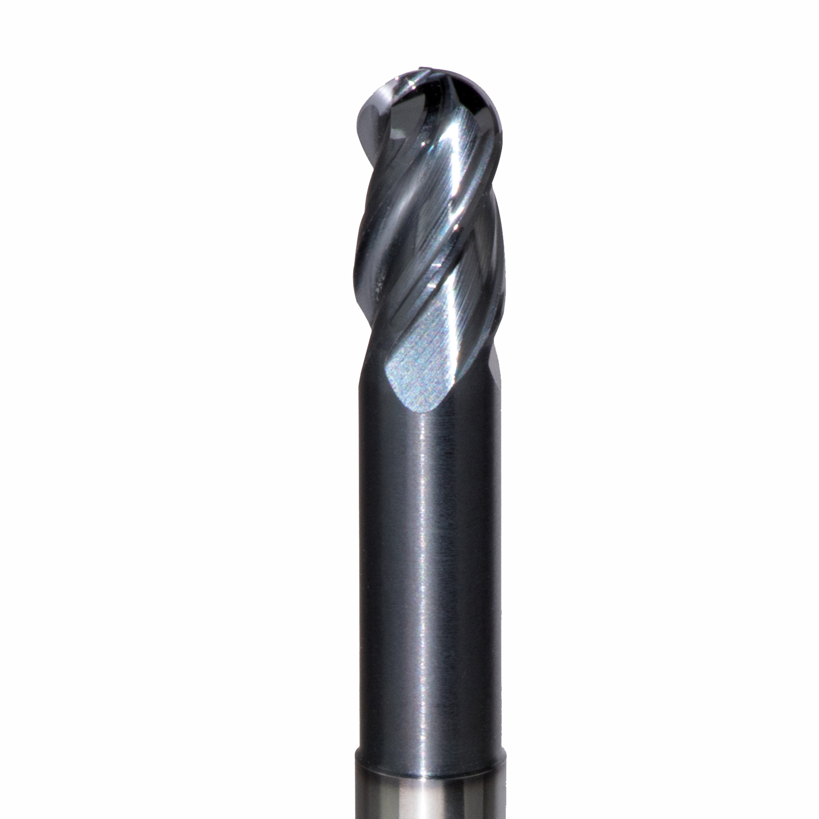 Onsrud MXB2650512 Solid Carbide end mill 4FL 1/4 x 3/8 x 4 OAL Ball CR For ISO S, ISO M, ISO P, Titanium, Stainless Steel, Steel, 1/4 Shank, ESG Coated