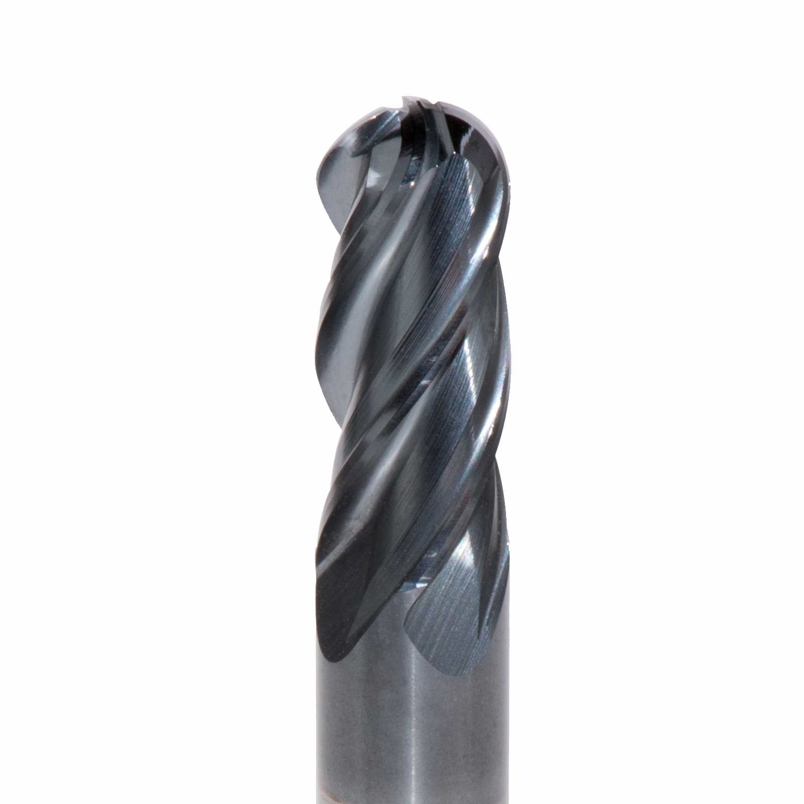 Onsrud MXB2650519W Solid Carbide end mill 4FL 3/8 x 7/8 x 3 OAL Ball CR For ISO S, ISO M, ISO P, Titanium, Stainless Steel, Steel, 3/8 Shank, ESG Coated