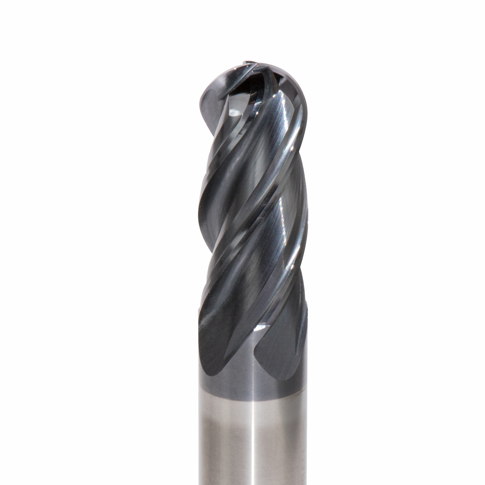 Onsrud MXB2650525 Solid Carbide end mill 4FL 1/2 x 1-1/8 x 3 OAL Ball CR For ISO S, ISO M, ISO P, Titanium, Stainless Steel, Steel, 1/2 Shank, ESG Coated