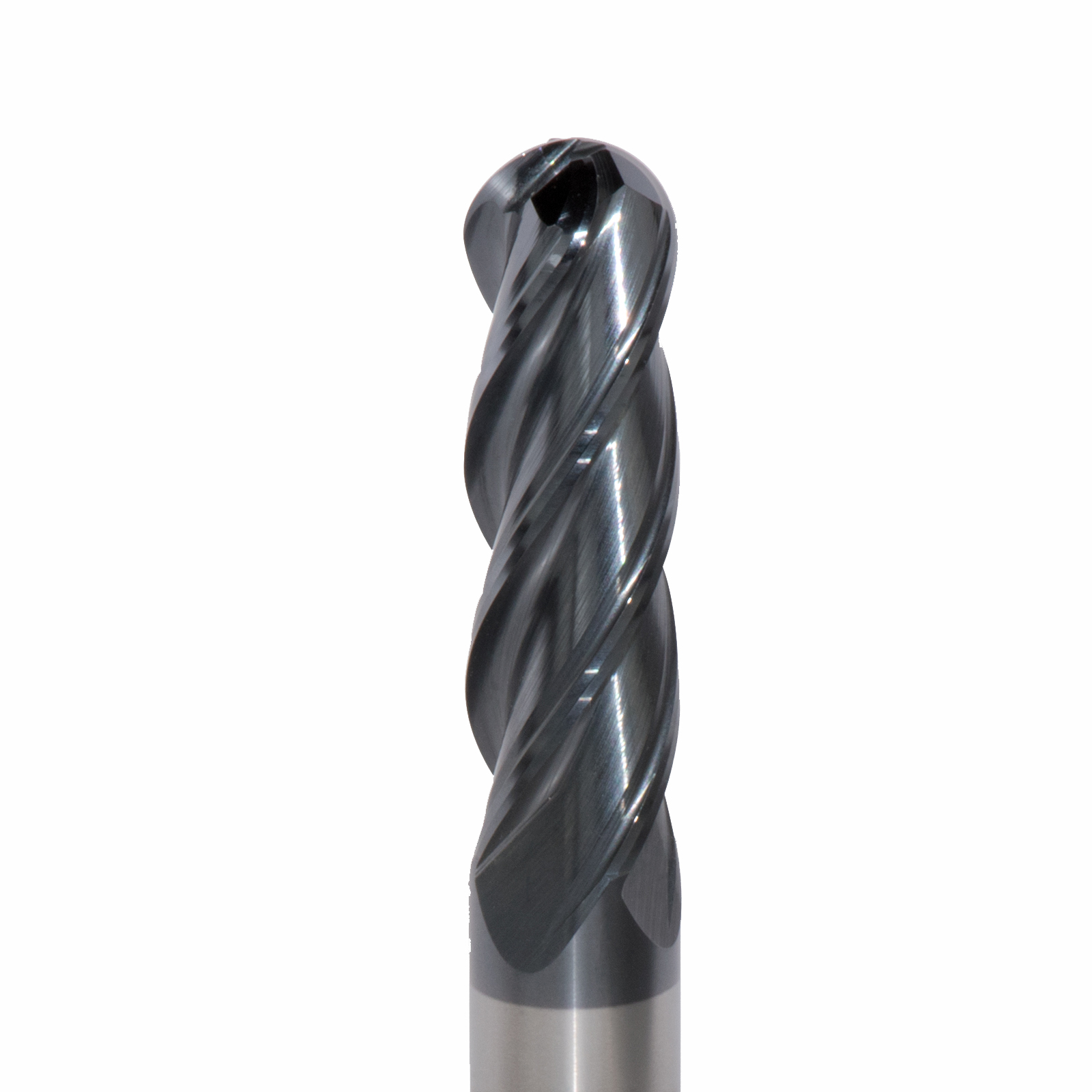 Onsrud MXB2650526 Solid Carbide end mill 4FL 1/2 x 1-5/8 x 4 OAL Ball CR For ISO S, ISO M, ISO P, Titanium, Stainless Steel, Steel, 1/2 Shank, ESG Coated