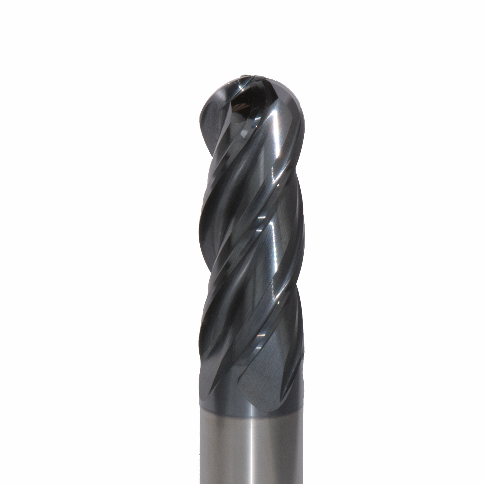 Onsrud MXB2650532W Solid Carbide end mill 4FL 5/8 x 2-1/8 x 4 OAL Ball CR For ISO S, ISO M, ISO P, Titanium, Stainless Steel, Steel, 5/8 Shank, ESG Coated