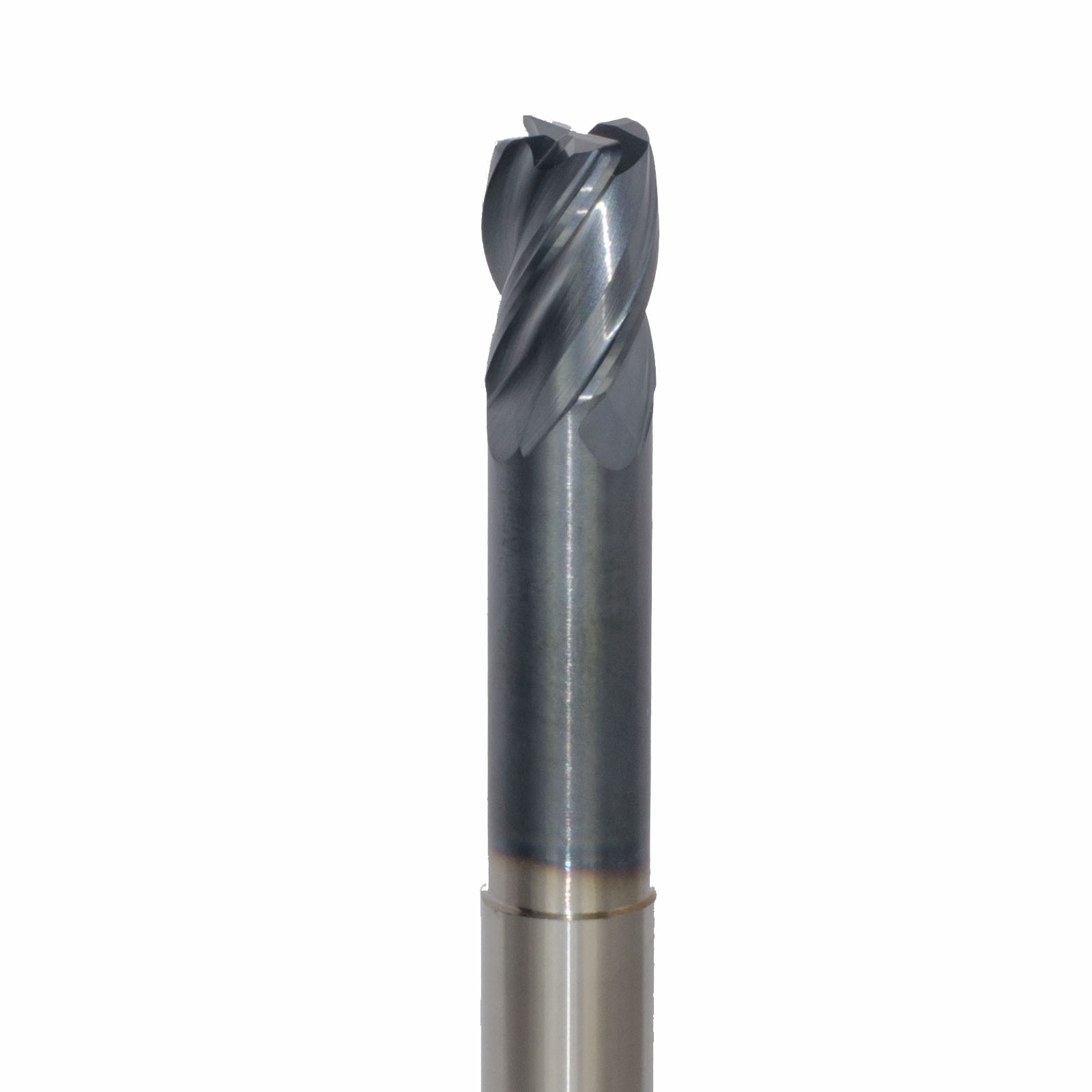 Onsrud MXQ2650015W Solid Carbide end mill 4FL 1/4 x 3/8 x 3 OAL 0.030 CR For ISO S, ISO M, ISO P, Titanium, Stainless Steel, Steel, 1/4 Shank, ESG Coated