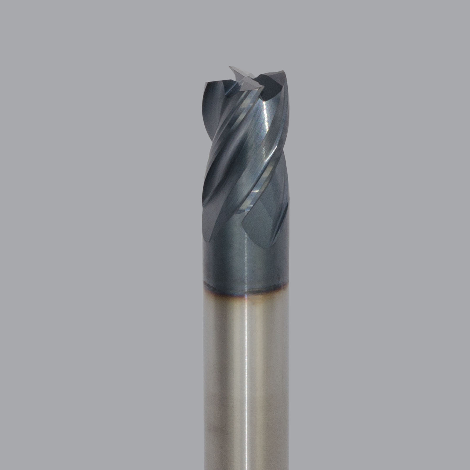 Onsrud MXQ2650021 Solid Carbide end mill 4FL 3/8 x 1/2 x 2-1/2 OAL 0.015 CR For ISO S, ISO M, ISO P, Titanium, Stainless Steel, Steel, 3/8 Shank, ESG Coated