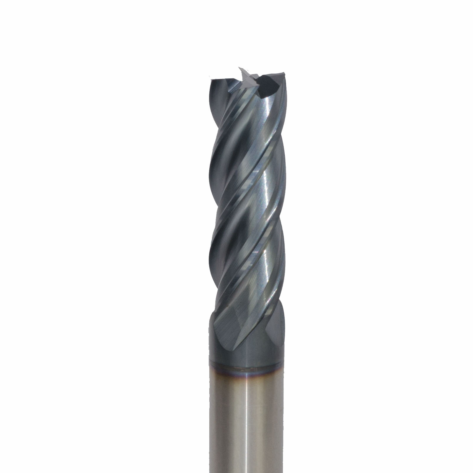 Onsrud MXQ2650023W Solid Carbide end mill 4FL 3/8 x 1-1/8 x 3 OAL Square CR For ISO S, ISO M, ISO P, Titanium, Stainless Steel, Steel, 3/8 Shank, ESG Coated