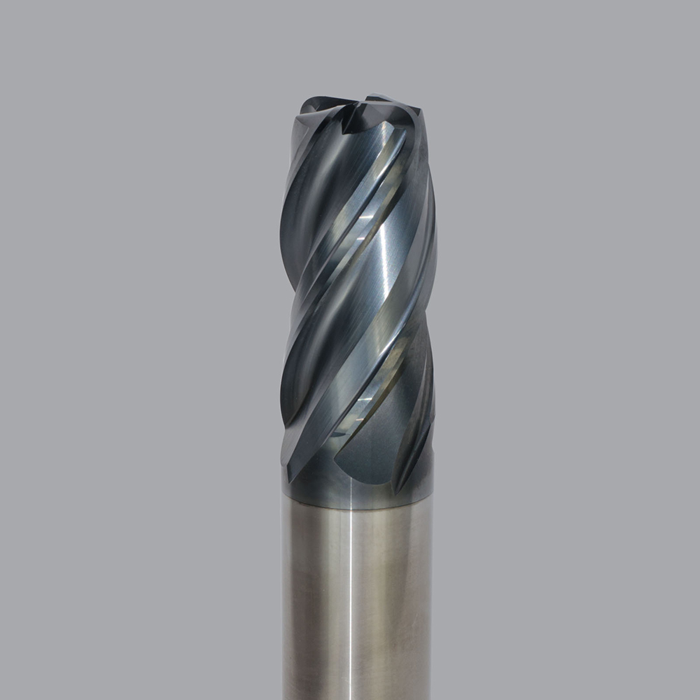 Onsrud MXQ2650088 Solid Carbide end mill 4FL 1/1 x 2 x 5 OAL 0.190 CR For ISO S, ISO M, ISO P, Titanium, Stainless Steel, Steel, 1/1 Shank, ESG Coated