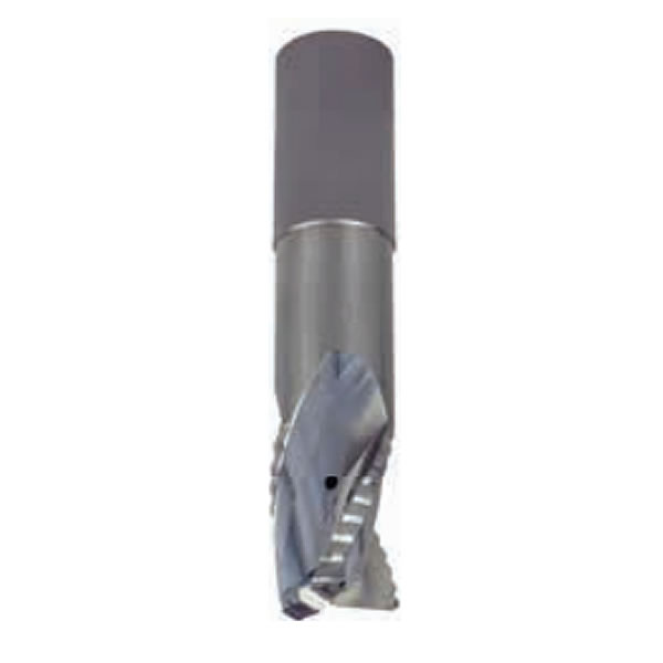 Onsrud AHR2656064 Solid Carbide end mill, 3 flute, 0.030 corner rad, Necked medium length, Uncoated