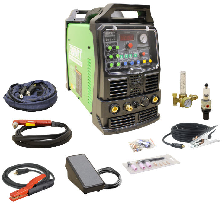 Everlast PowerPro 205SI TIG/Stick Welder, Plasma Cutter