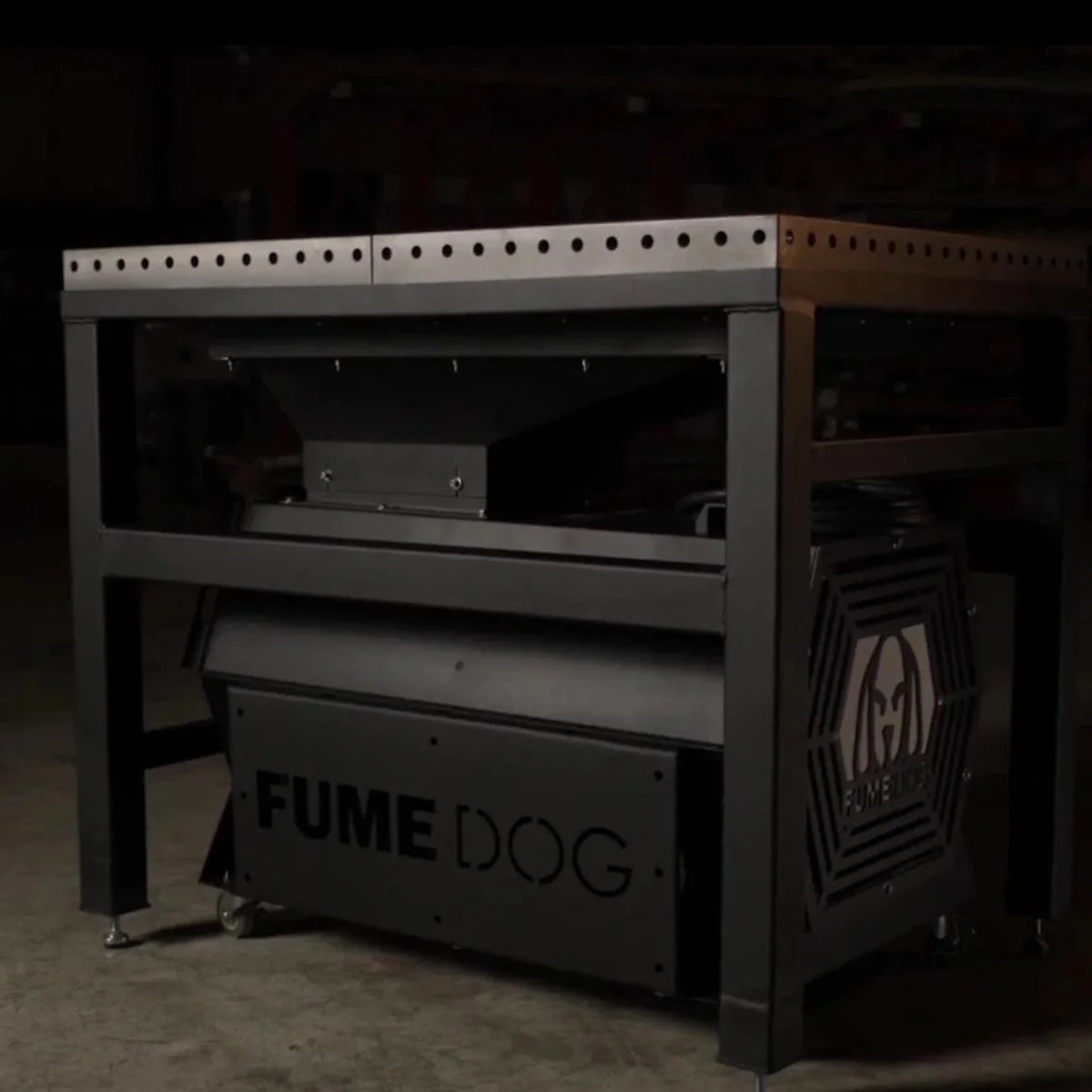 Fume Dog 400 FPM Platen Downdraft Table Fume Extractor (DDT-CW-PLAT)