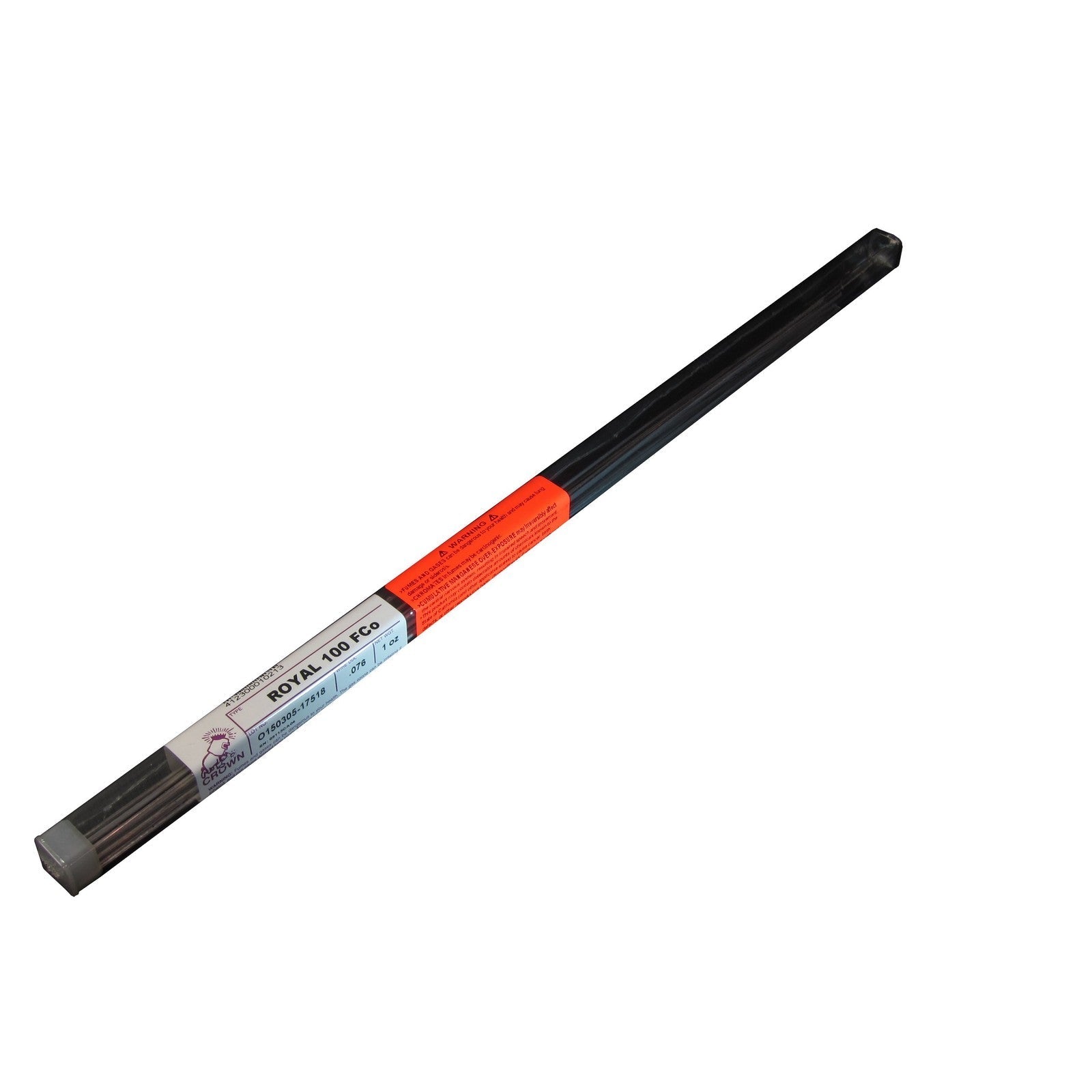 Crown Alloy .076 x 1oz pkg ROYAL 100 FCo Flux Cored (Thin) Aluminum BRAZING 1 oz TUBE (RT100F/76-1)