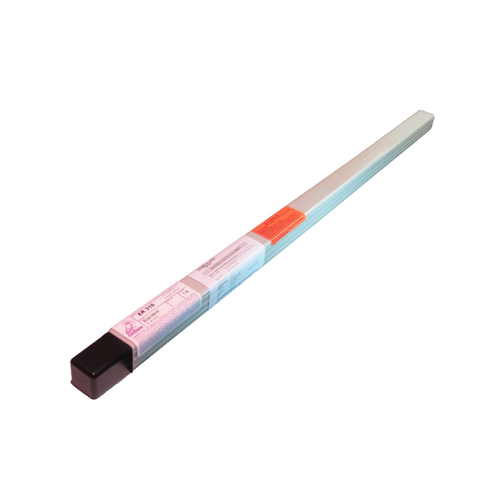 Crown Alloy 1/16 x 36" ER 316 BR.PKG. Stainless Steel TIG 1 lb TUBE (ST316/TL-BP)