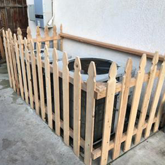 Severe Weather 3.5-ft H x 8-ft W Pressure Treated Spruce Pine Fir Spaced Picket Wood Fence Panel