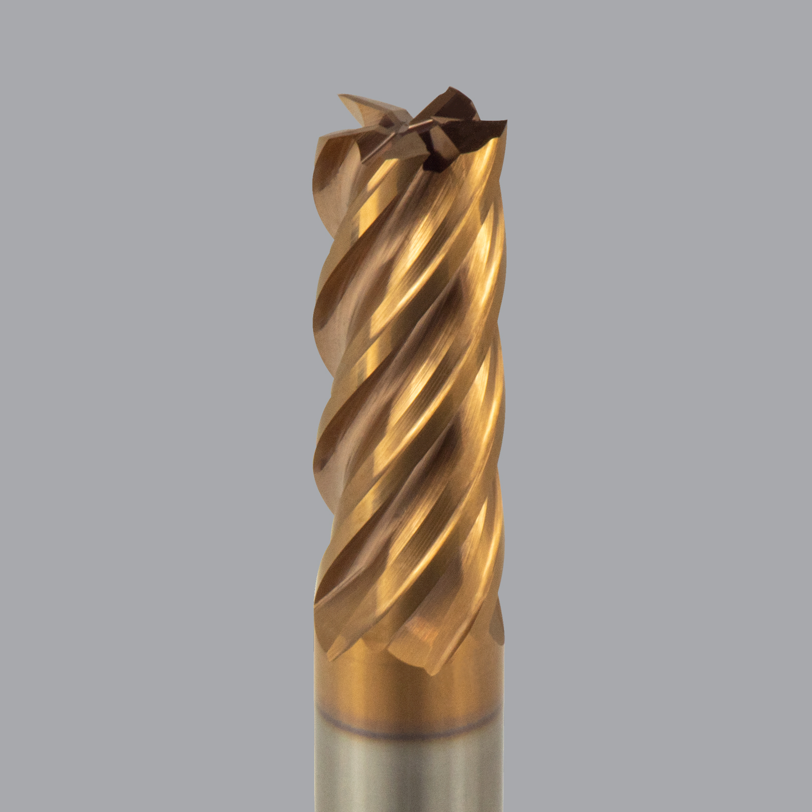 Onsrud TRX2650037 Solid Carbide end mill 5FL 1/2 x 1-1/4 x 3 OAL Square CR For ium, 1/2 Shank, Coated