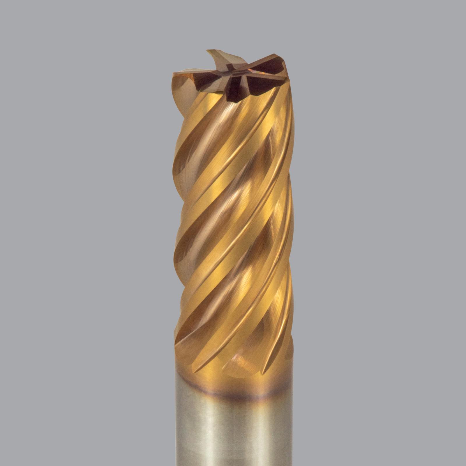 Onsrud TRX2650064 Solid Carbide end mill 5FL 3/4 x 1-5/8 x 4 OAL 0.030 CR For ium, 3/4 Shank, Coated