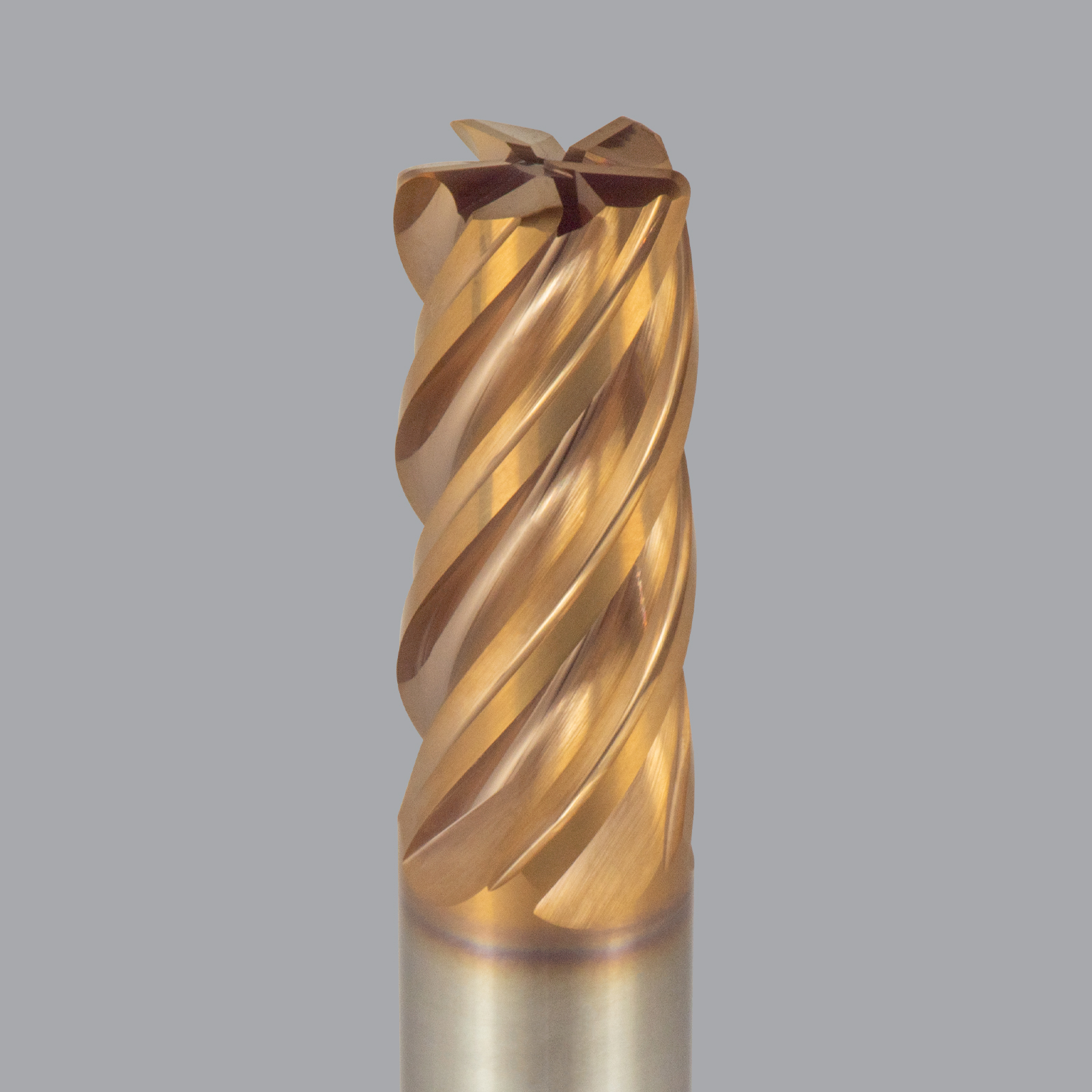 Onsrud TRX2650065 Solid Carbide end mill 5FL 3/4 x 1-5/8 x 4 OAL 0.060 CR For ium, 3/4 Shank, Coated