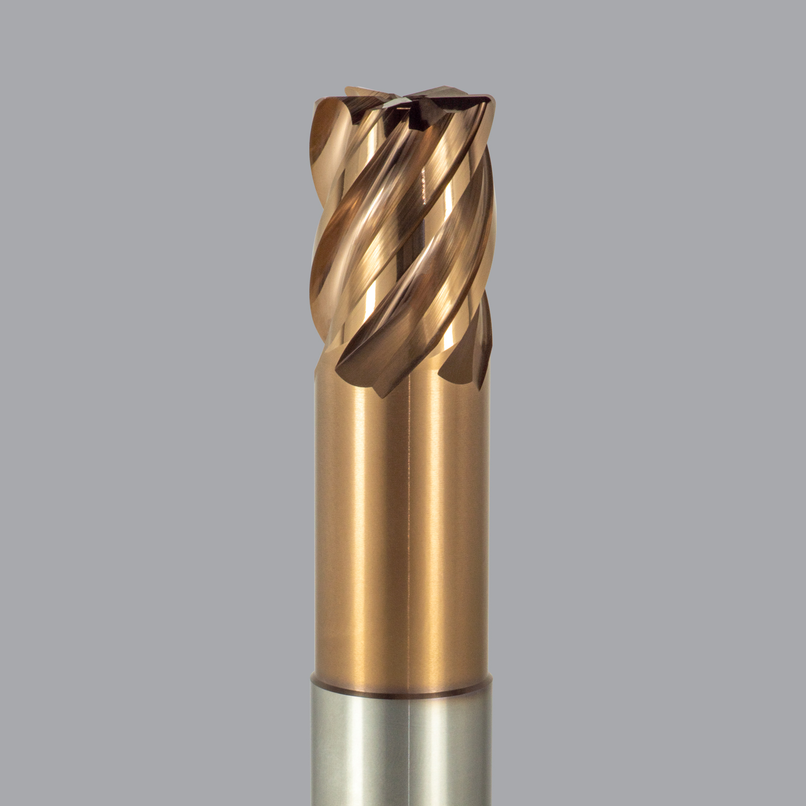 Onsrud TRX2650094 Solid Carbide end mill 5FL 1/1 x 1-1/4 x 6 OAL 0.060 CR For ium, 1/1 Shank, Coated