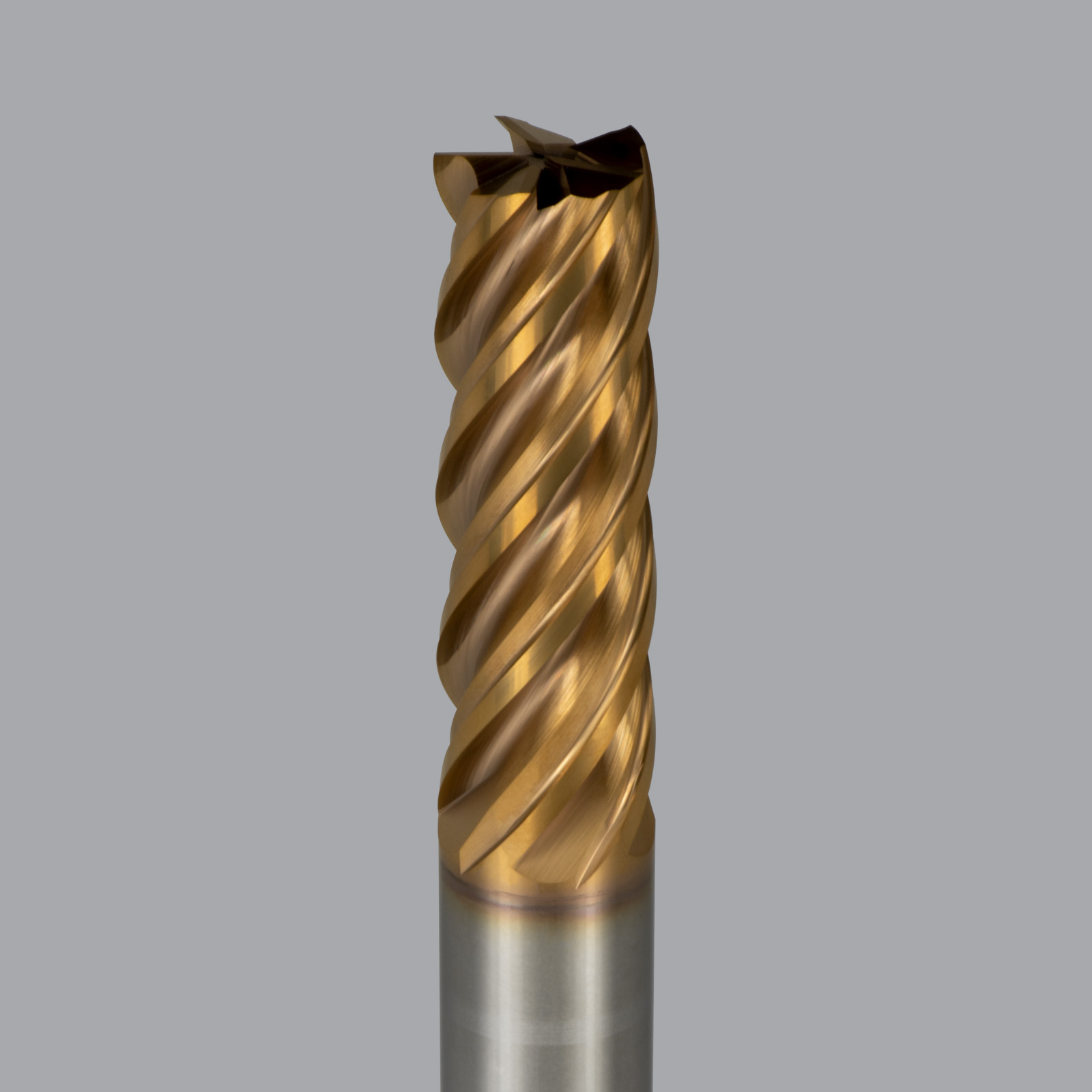 Onsrud TRX2650102 Solid Carbide end mill 5FL 3/4 x 2-1/4 x 5 OAL 0.000 CR For ium, 3/4 Shank, Coated