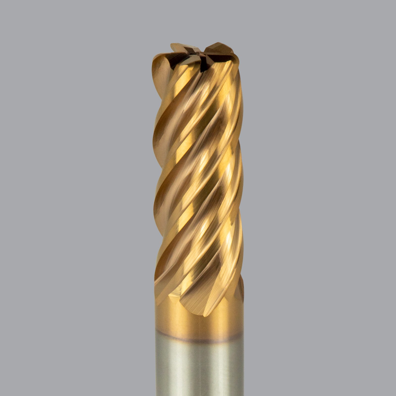 Onsrud TRX2650126 Solid Carbide end mill 5FL 1/2 x 1-1/4 x 3 OAL 0.060 CR For ium, 1/2 Shank, Coated