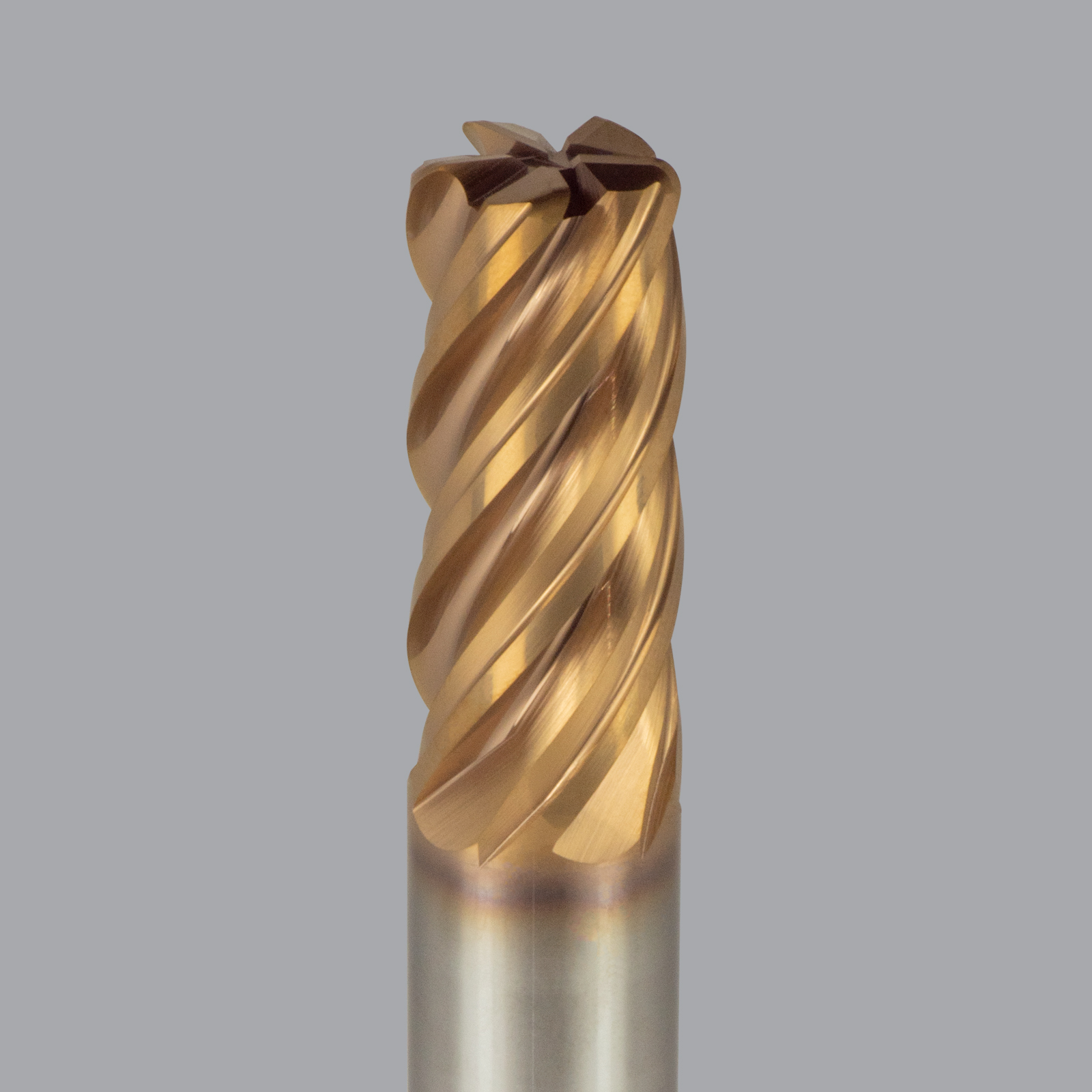 Onsrud TRX2650159 Solid Carbide end mill 5FL 3/4 x 1-5/8 x 4 OAL 0.090 CR For ium, 3/4 Shank, Coated