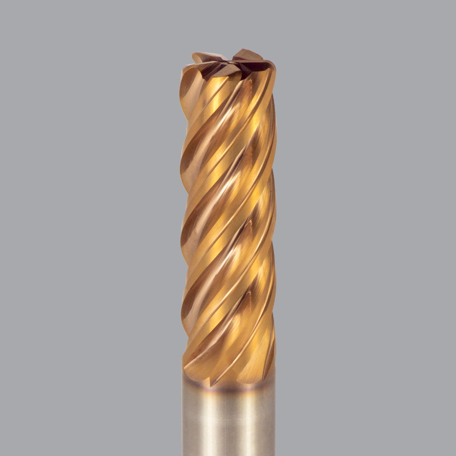 Onsrud TRX2650168 Solid Carbide end mill 5FL 3/4 x 2-1/4 x 5 OAL 0.090 CR For ium, 3/4 Shank, Coated