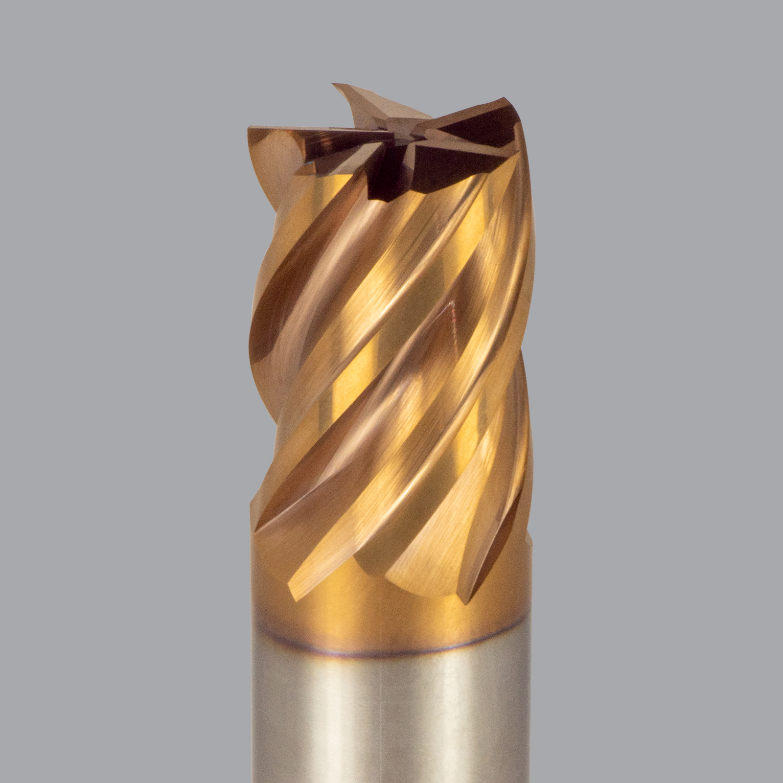 Onsrud TRX2650193 Solid Carbide end mill 5FL 1/1 x 1-1/4 x 4 OAL Square CR, 1/1 Shank, Coated