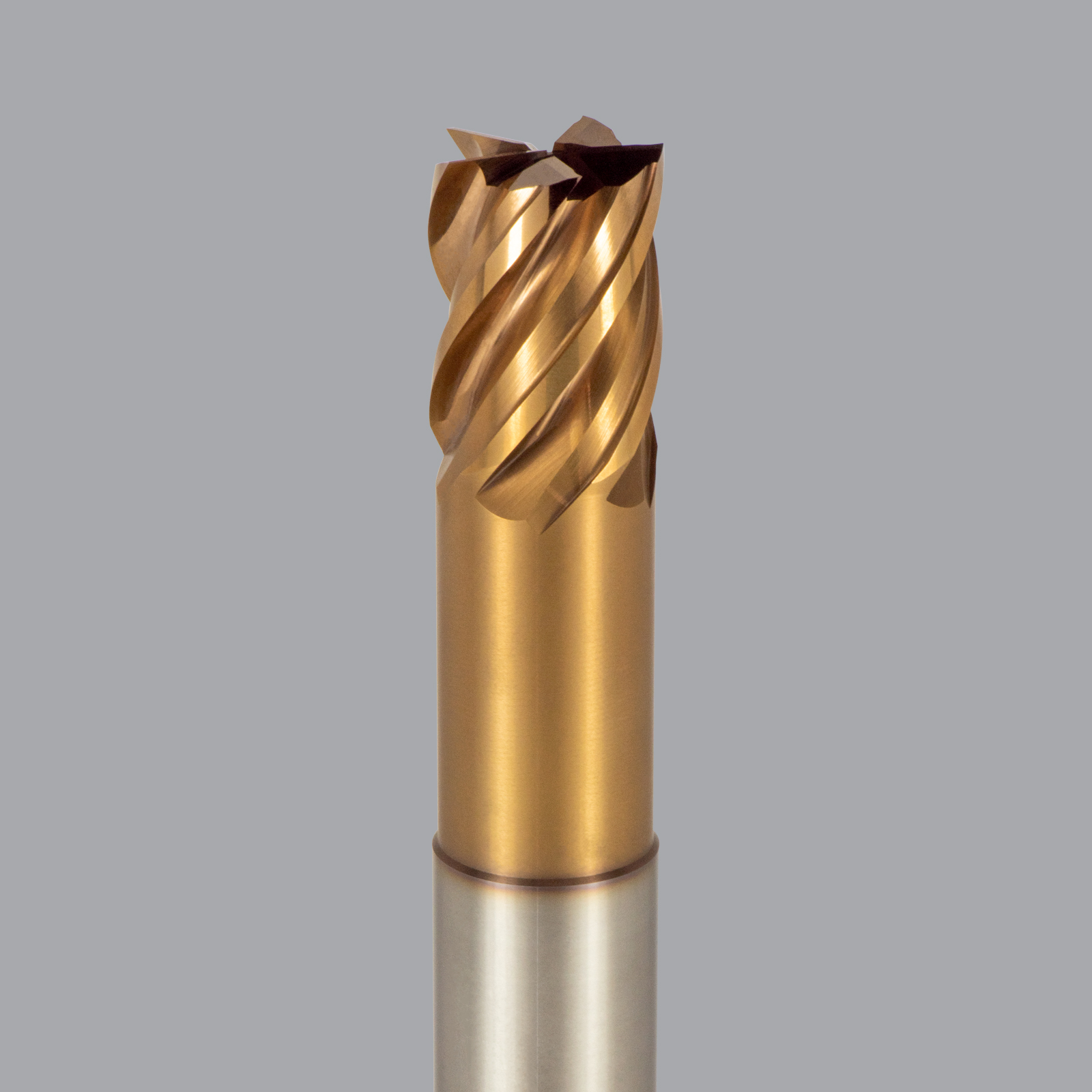 Onsrud TRX2650208 Solid Carbide end mill 5FL 1/1 x 1-1/4 x 6 OAL Square CR For ium, 1/1 Shank, Coated