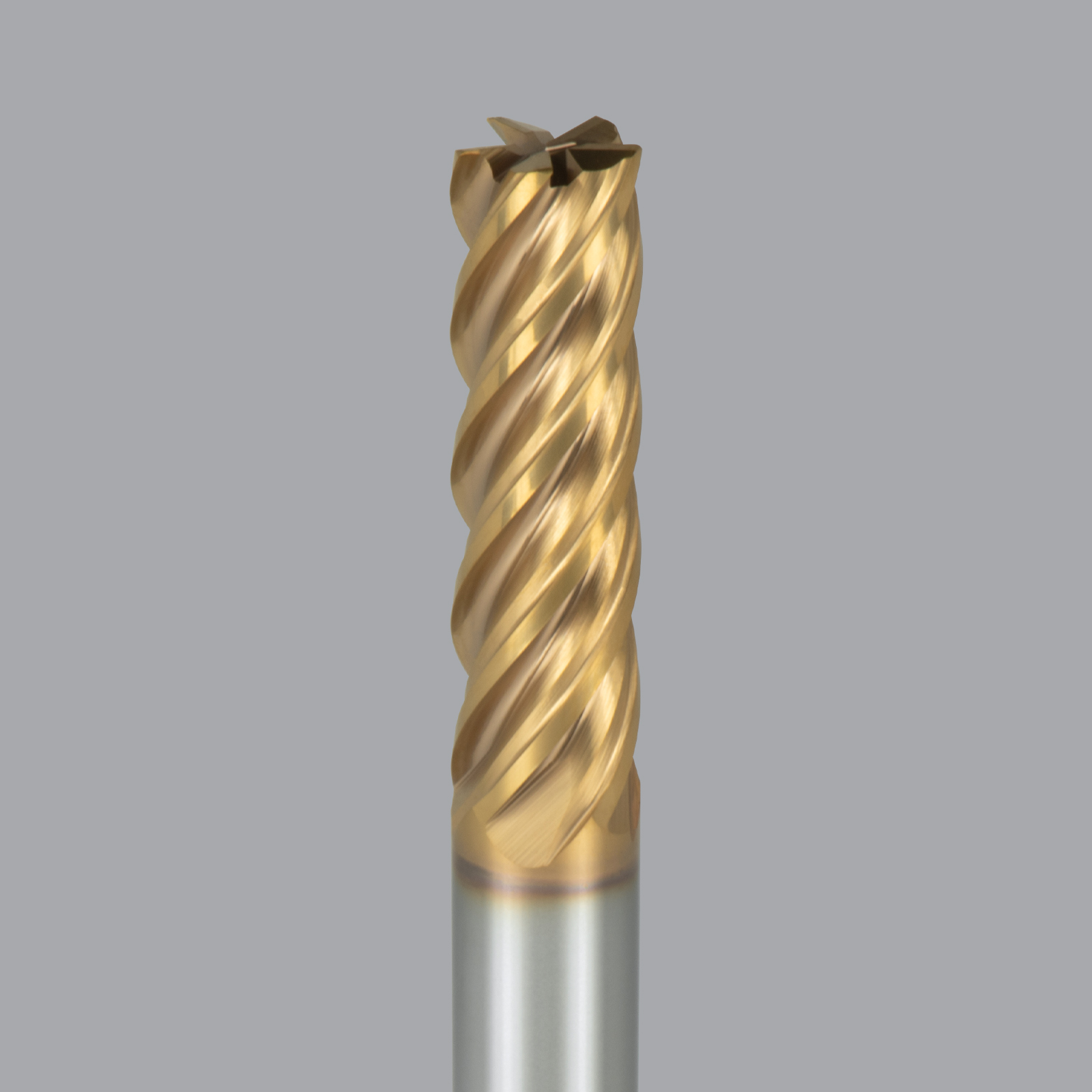 Onsrud TRX2650580 Solid Carbide end mill 5FL 3/8 x 1-1/4 x 3 OAL 0.015 CR For ium, 3/8 Shank, Coated