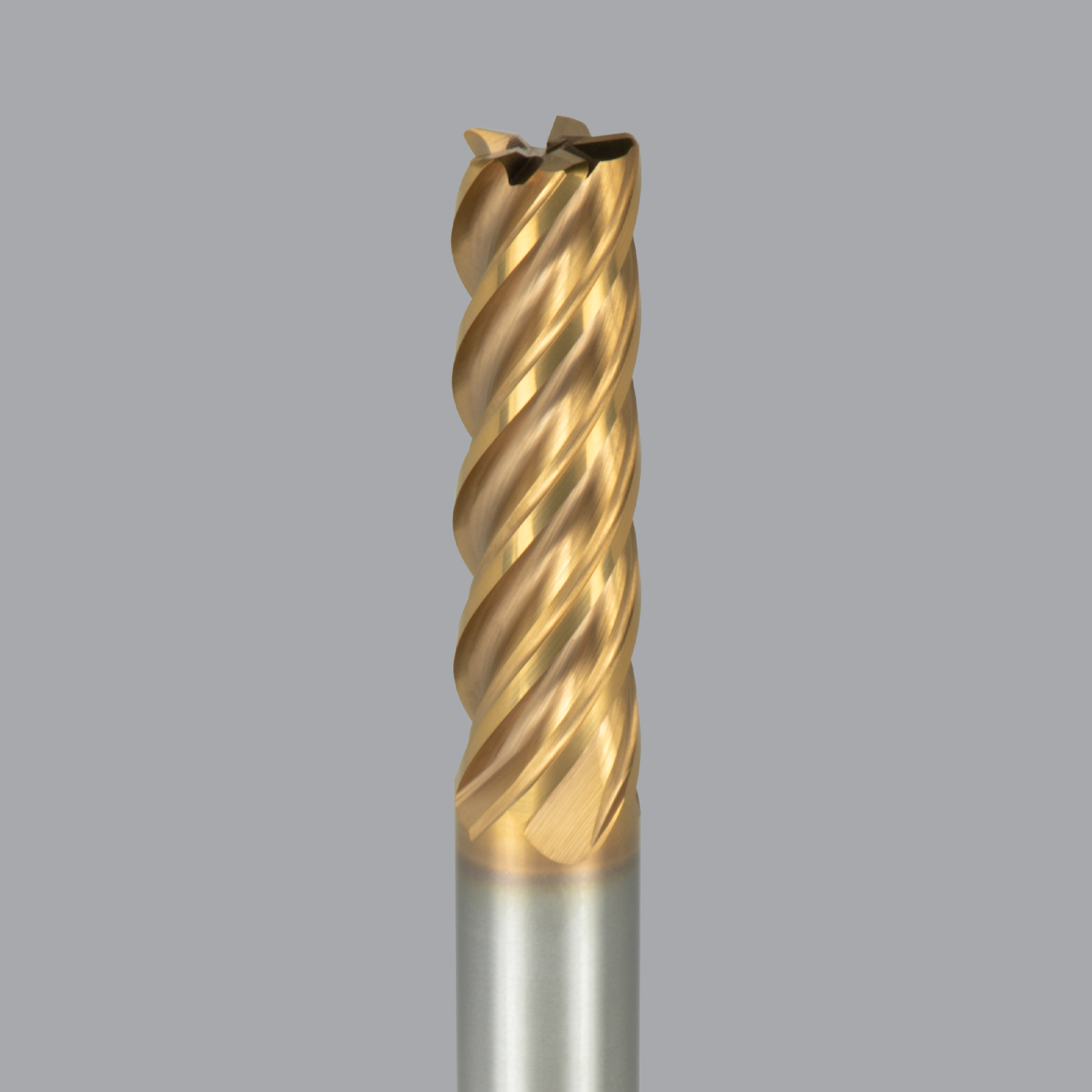 Onsrud TRX2650581 Solid Carbide end mill 5FL 3/8 x 1-1/4 x 3 OAL 0.030 CR For ium, 3/8 Shank, Coated