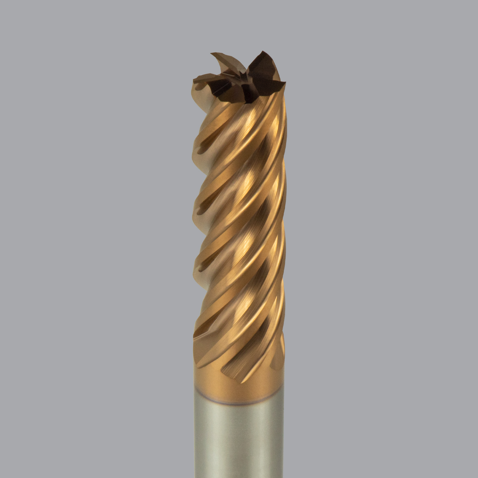 Onsrud TRX2650591 Solid Carbide end mill 5FL 1/2 x 1-5/8 x 4 OAL Square CR For ium, 1/2 Shank, Coated