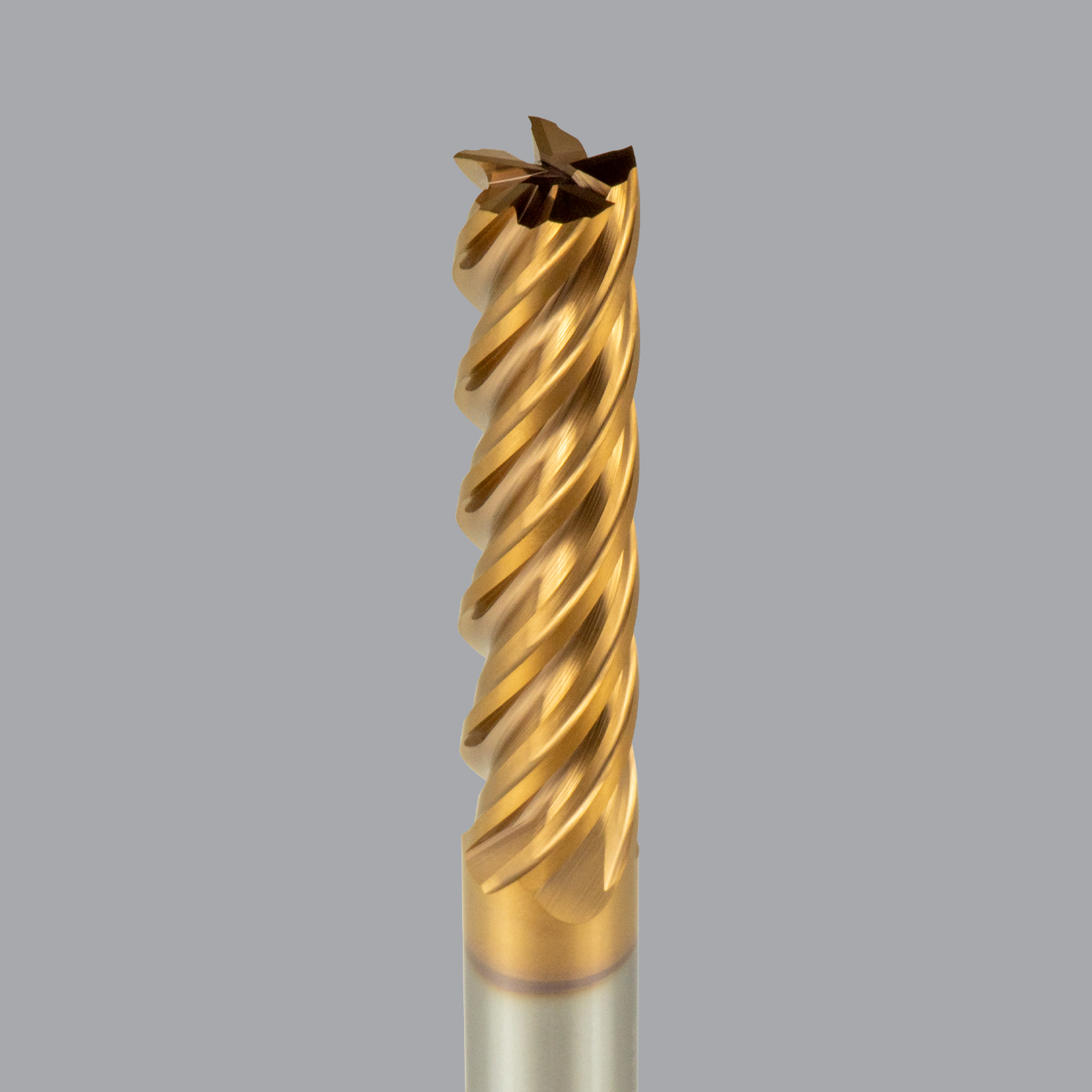Onsrud TRX2650597 Solid Carbide end mill 5FL 1/2 x 2-1/8 x 4 OAL 0.015 CR For ium, 1/2 Shank, Coated