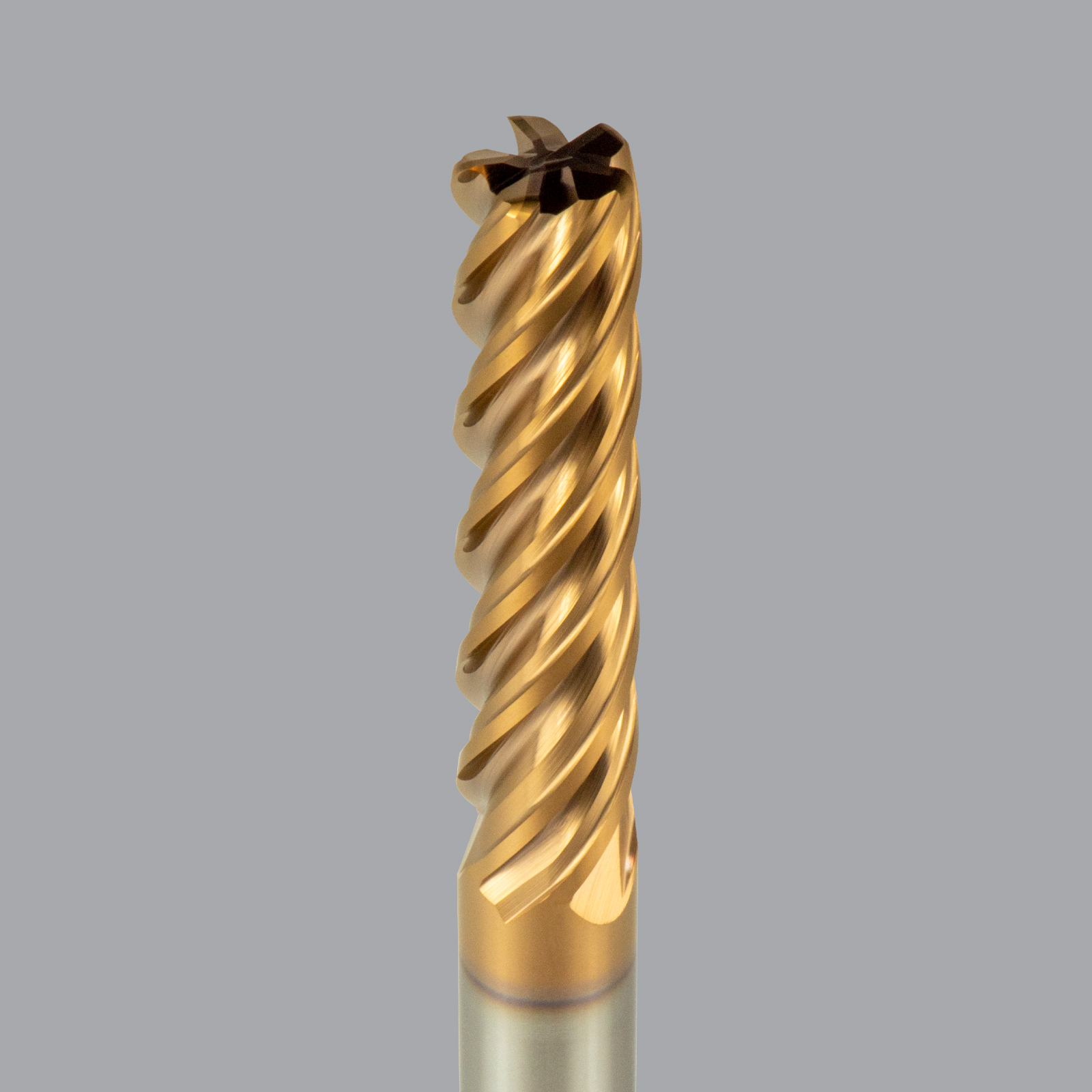 Onsrud TRX2650599 Solid Carbide end mill 5FL 1/2 x 2-1/8 x 4 OAL 0.060 CR For ium, 1/2 Shank, Coated