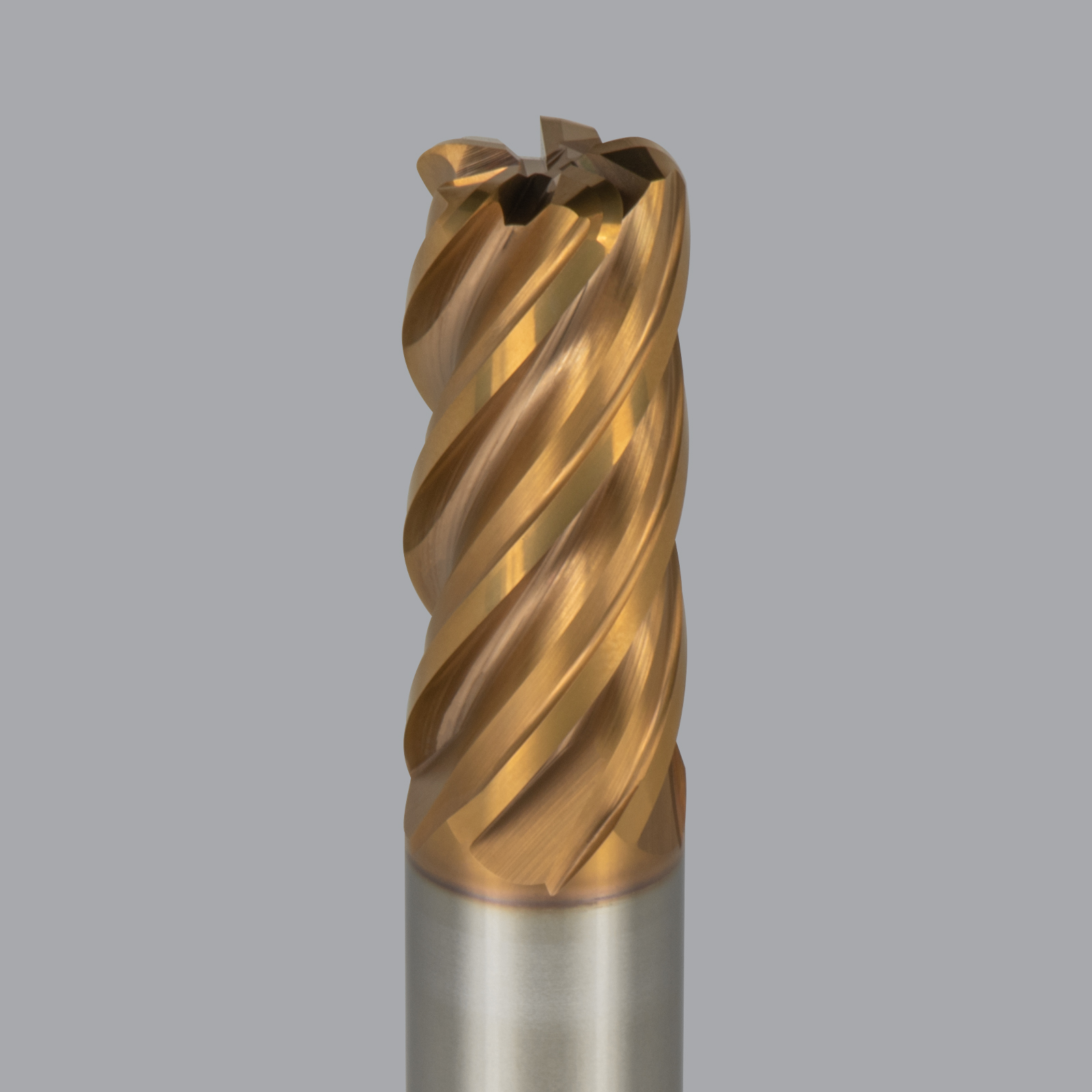Onsrud TRX2650611 Solid Carbide end mill 5FL 5/8 x 1-3/8 x 3-1/2 OAL 0.120 CR For ium, 5/8 Shank, Coated