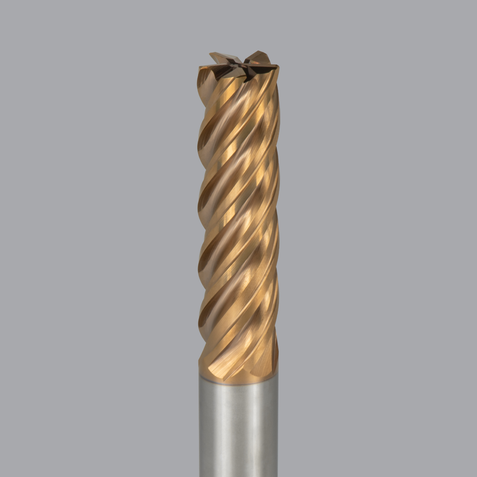 Onsrud TRX2650617 Solid Carbide end mill 5FL 5/8 x 2-1/4 x 4 OAL 0.030 CR For ium, 5/8 Shank, Coated
