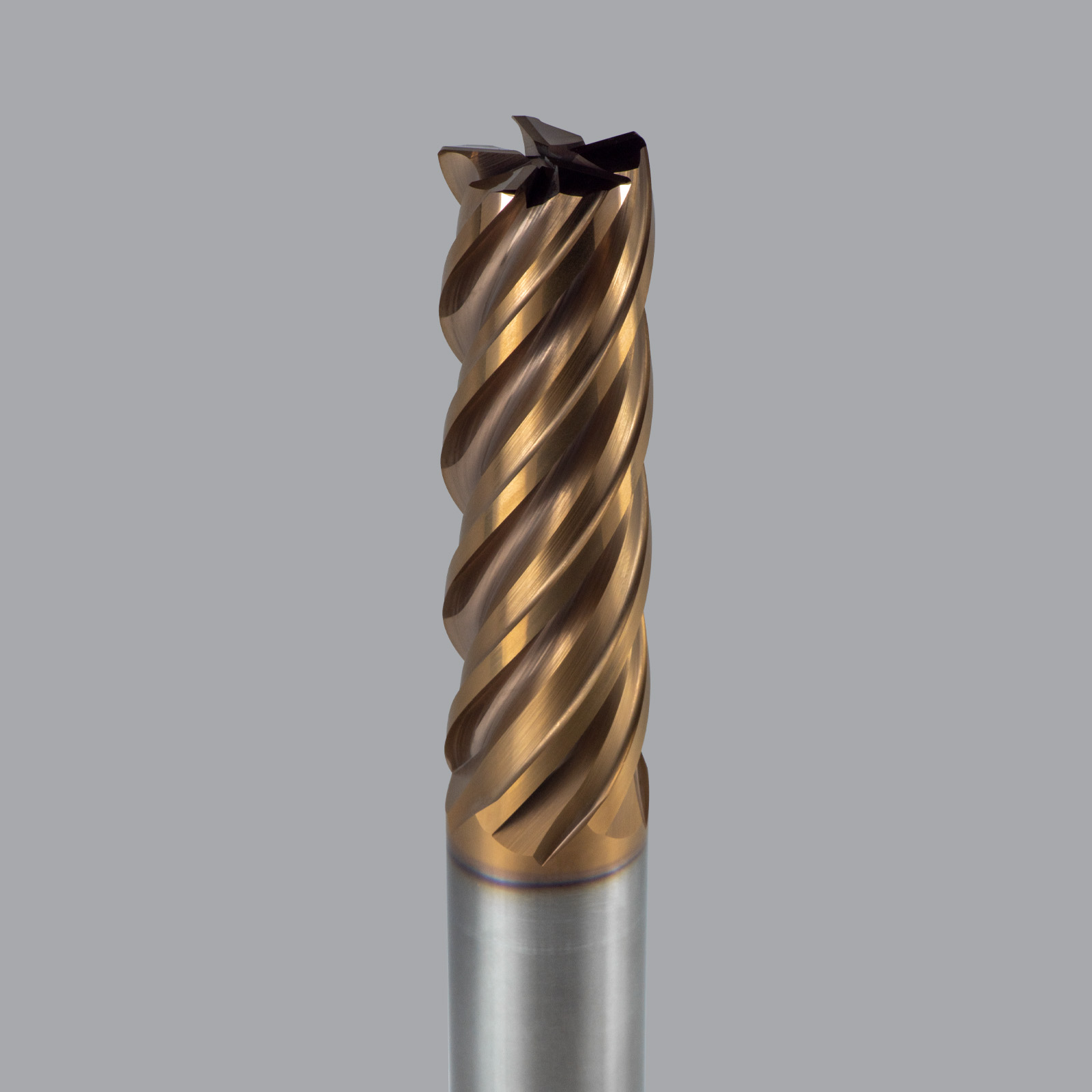 Onsrud TRX2650624 Solid Carbide end mill 5FL 1/1 x 3-1/8 x 6 OAL 0.030 CR For ium, 1/1 Shank, Coated
