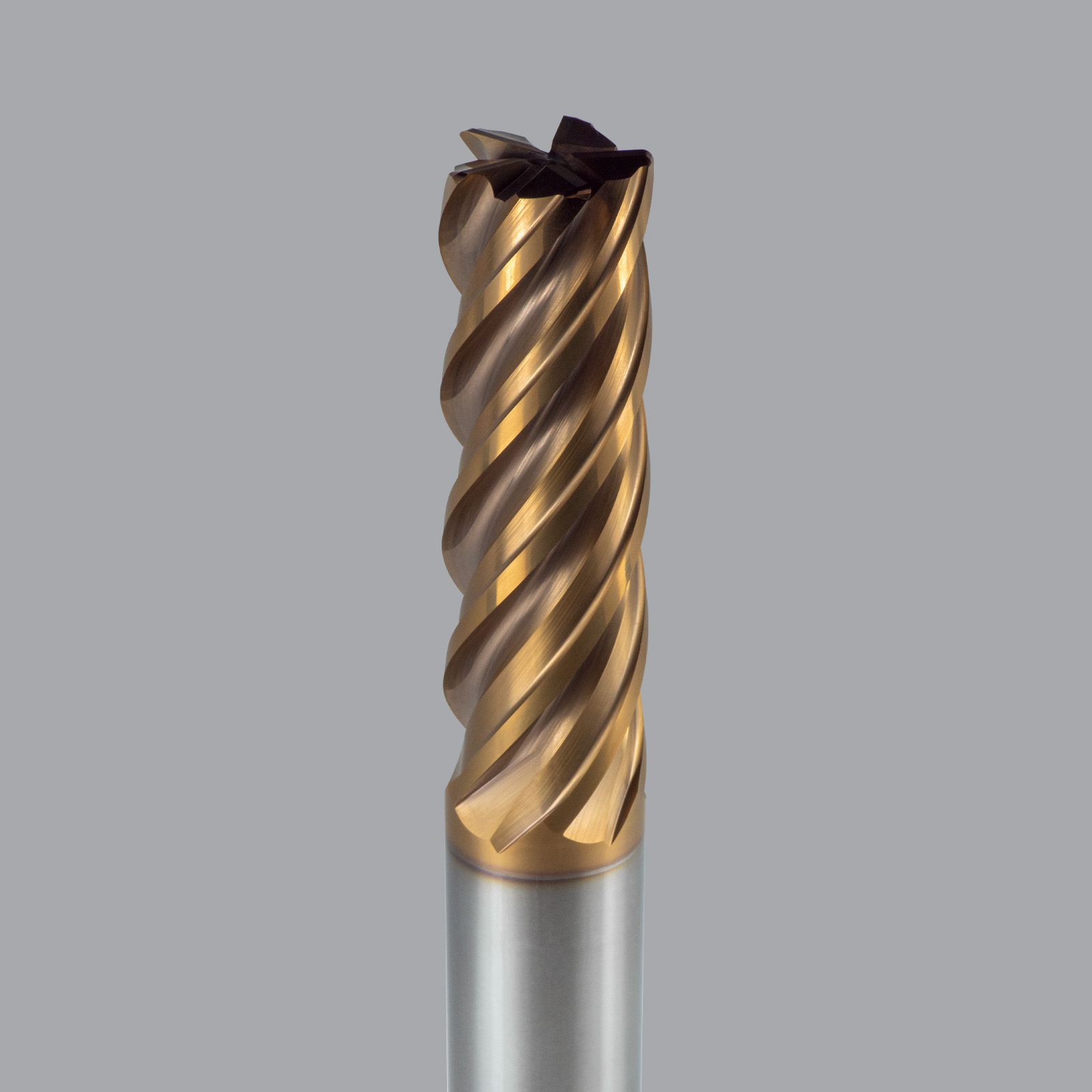 Onsrud TRX2650625 Solid Carbide end mill 5FL 1/1 x 3-1/8 x 6 OAL 0.060 CR For ium, 1/1 Shank, Coated