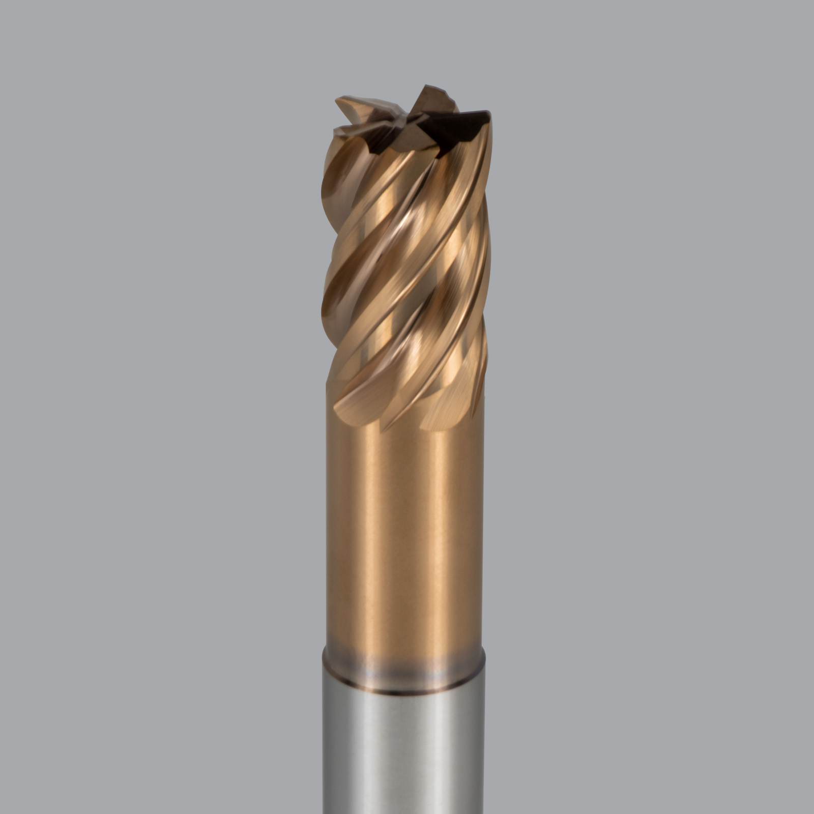 Onsrud TRX2652176 Solid Carbide end mill 5FL 3/4 x 1-1/8 x 5 OAL 0.030 CR For ium, 3/4 Shank, Coated
