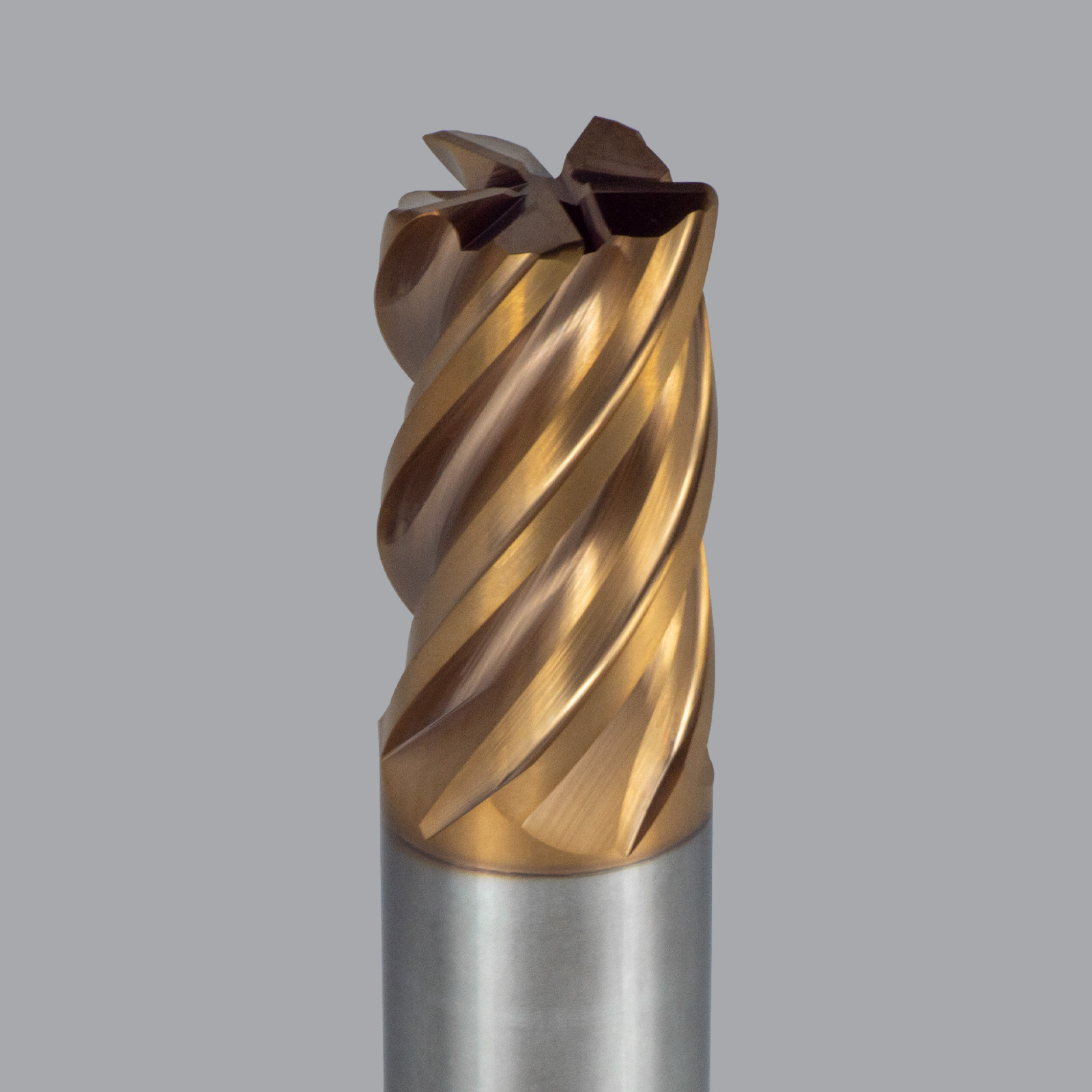 Onsrud TRX2652187 Solid Carbide end mill 5FL 1/1 x 1-5/8 x 4 OAL 0.060 CR For ium, 1/1 Shank, Coated