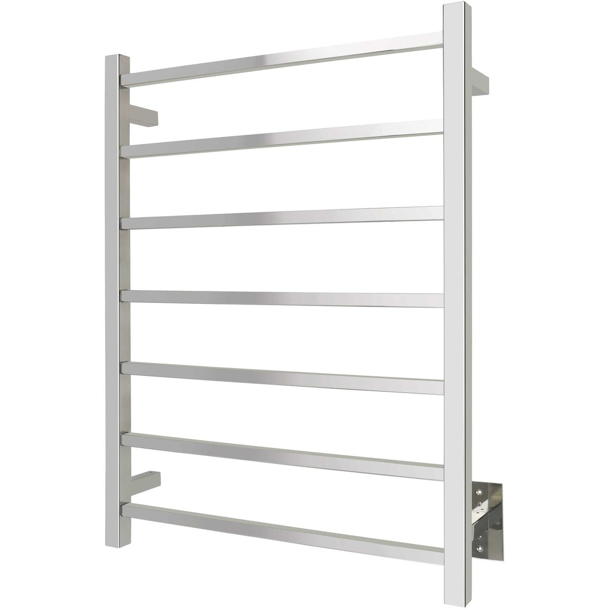 WarmlyYours - TWS2-TAH07PH - Elevate Tahoe 07 Towel Warmer, Polished, Hardwired, 7 bars